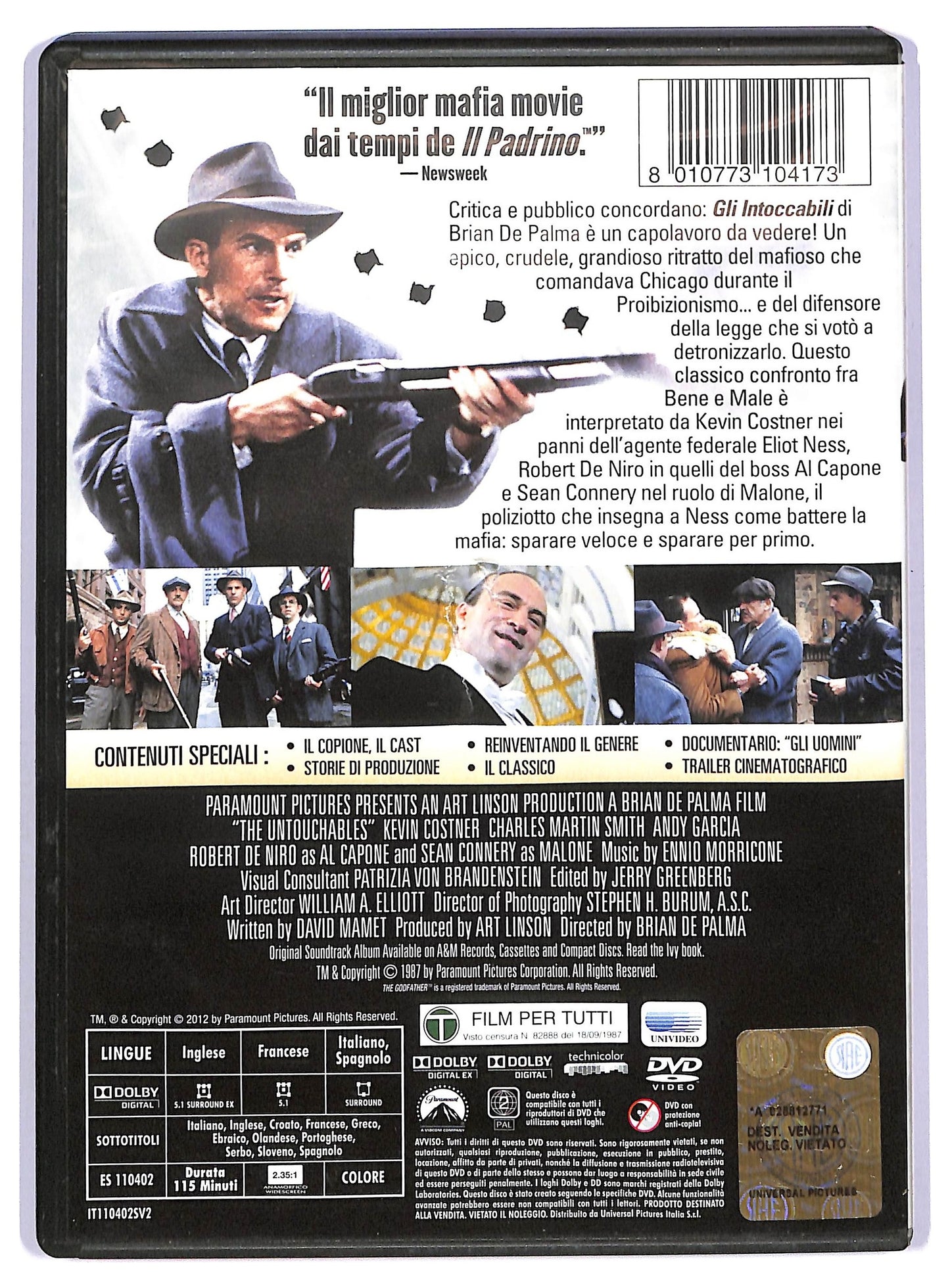 EBOND gli intoccabili DVD D738316