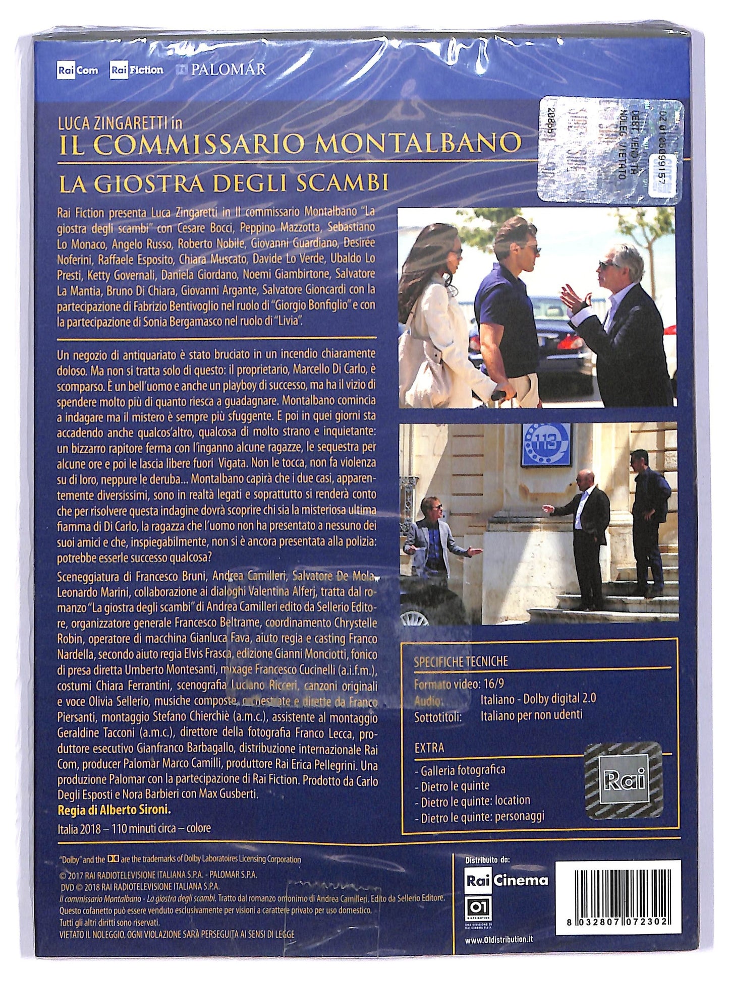 EBOND Il commissario montalbano la giostra degli scambi EDITORIALE DVD D738323