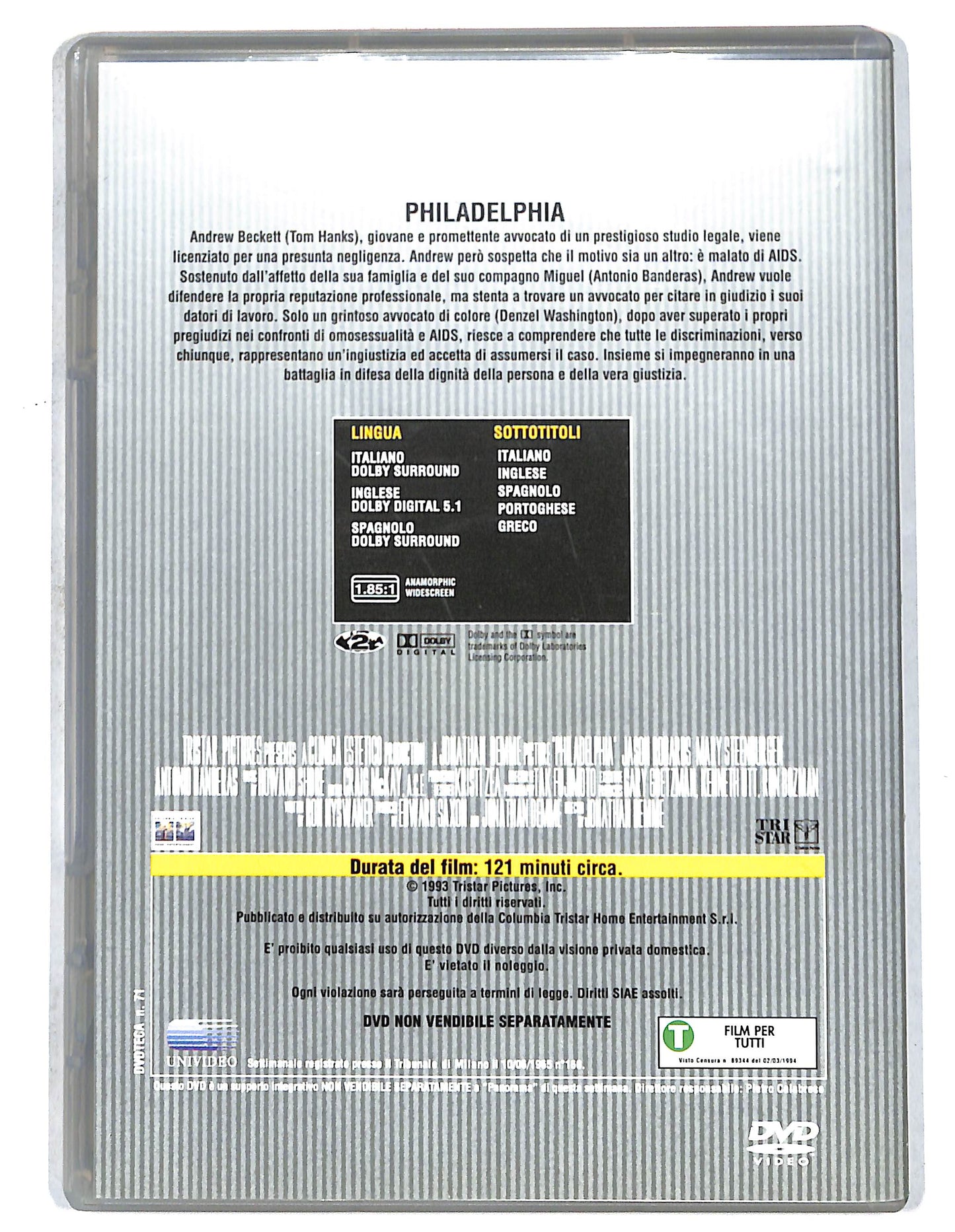 EBOND Philadelphia EDITORIALE DVD D738407