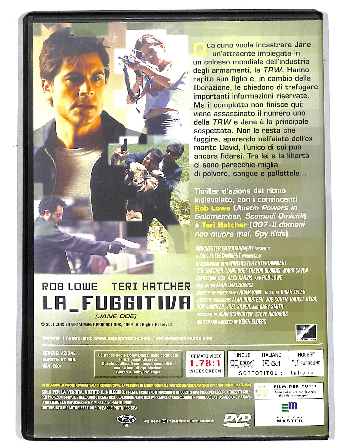 EBOND La fuggitiva EDITORIALE DVD D738420