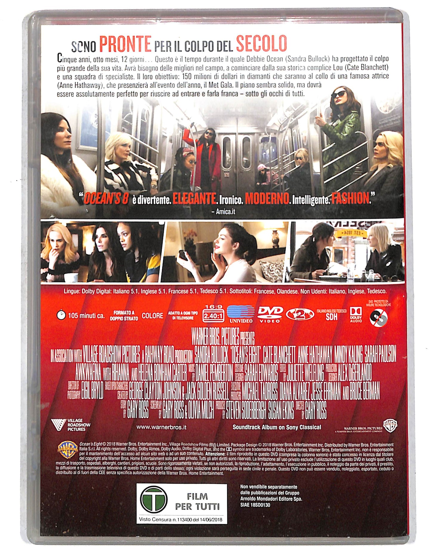 EBOND Ocean's 8 DVD D738432