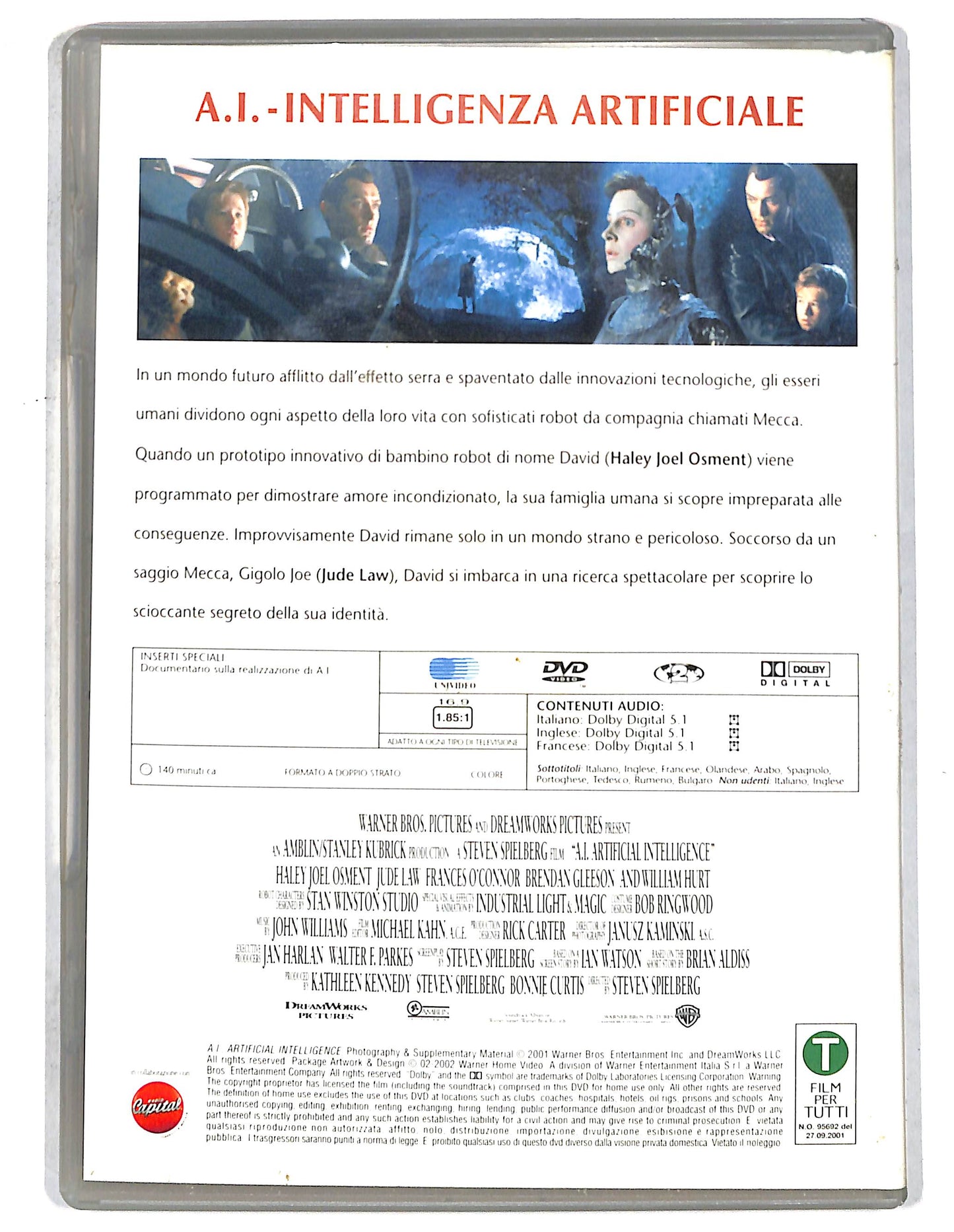 EBOND A.I. - Intelligenza artificiale DVD EDITORIALE D738440