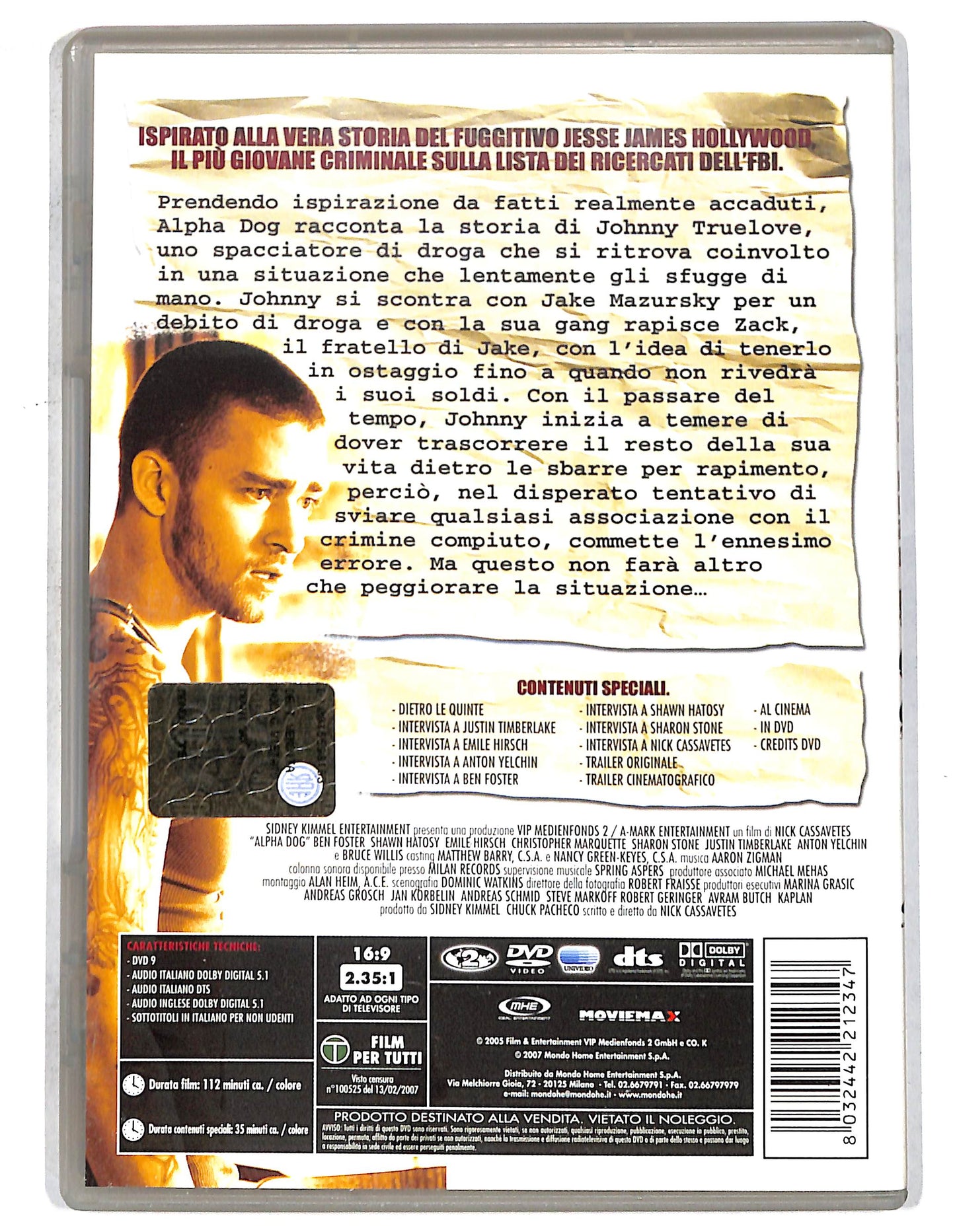 EBOND Alpha Dog DVD D738466