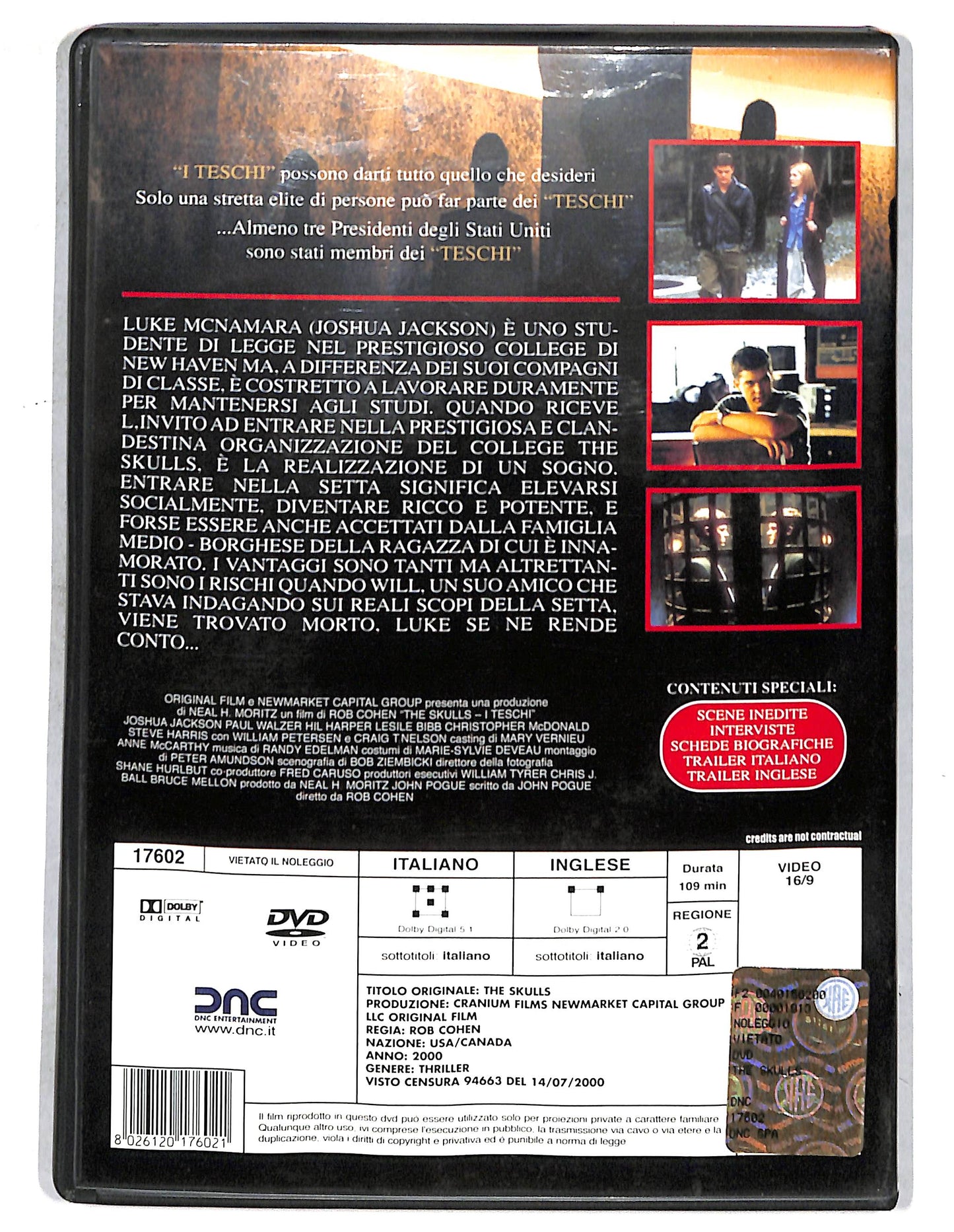 EBOND The Skulls - I Teschi DVD D738506