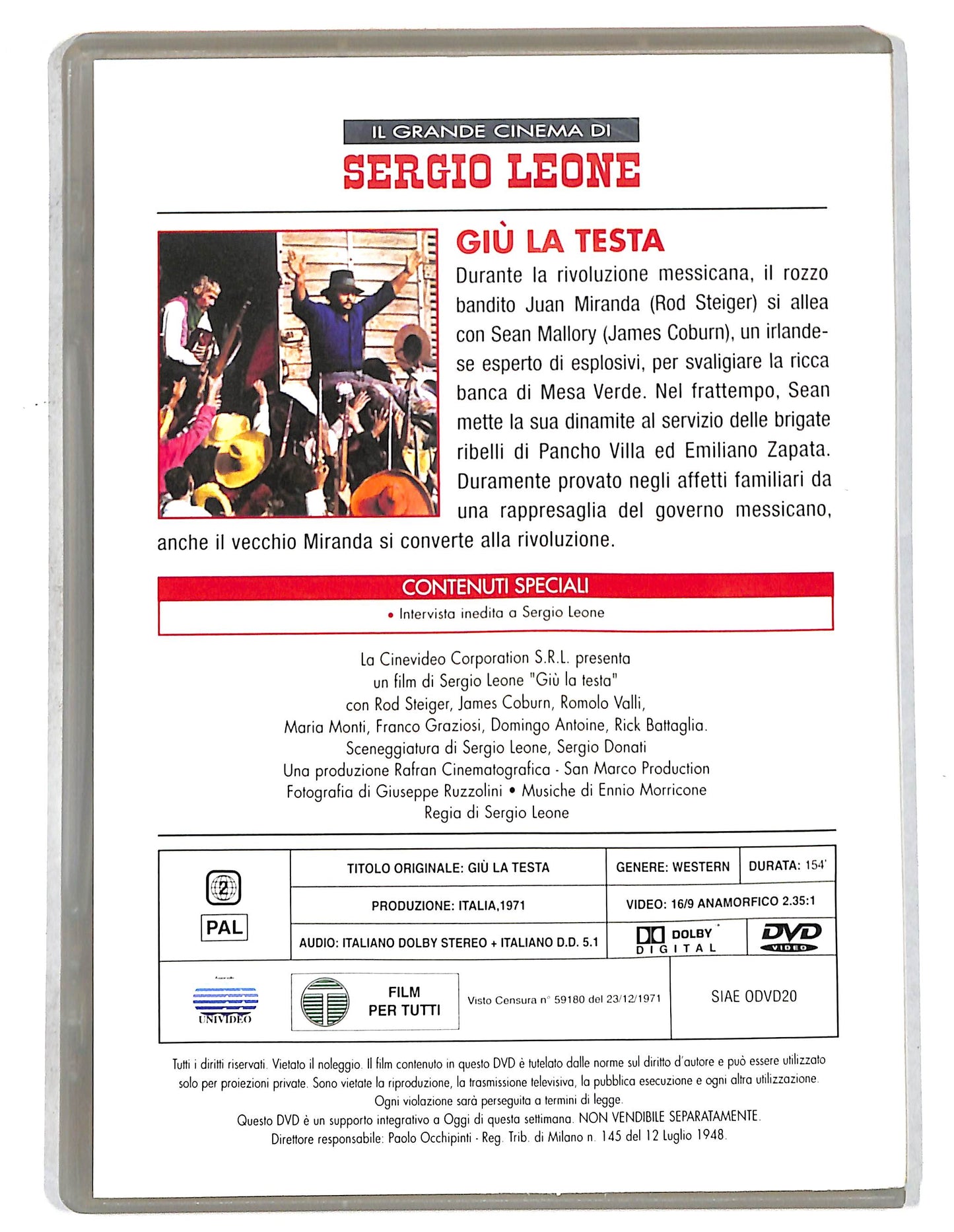 EBOND Giu la testa EDITORIALE DVD D738515