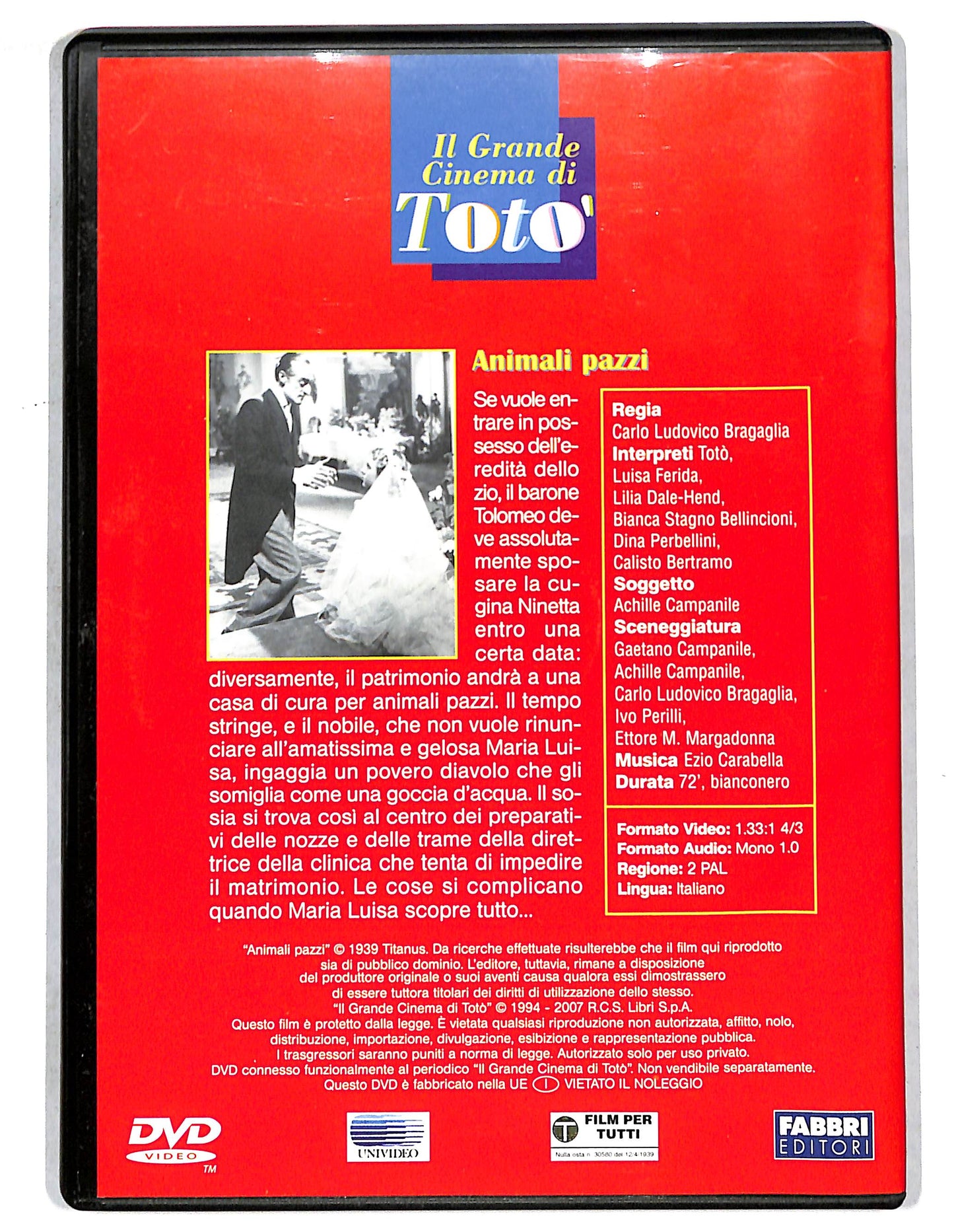 EBOND Animali pazzi EDITORIALE DVD D738522