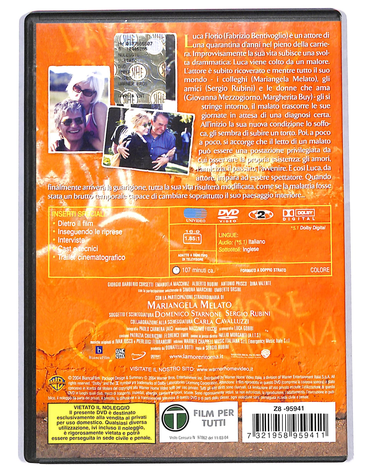 EBOND L'amore Ritorna DVD D738549
