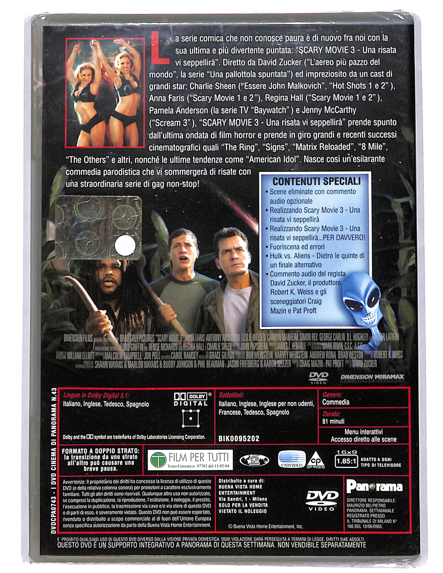 EBOND Scary Movie 3 - Una risata vi seppellira EDITORIALE DVD D738631