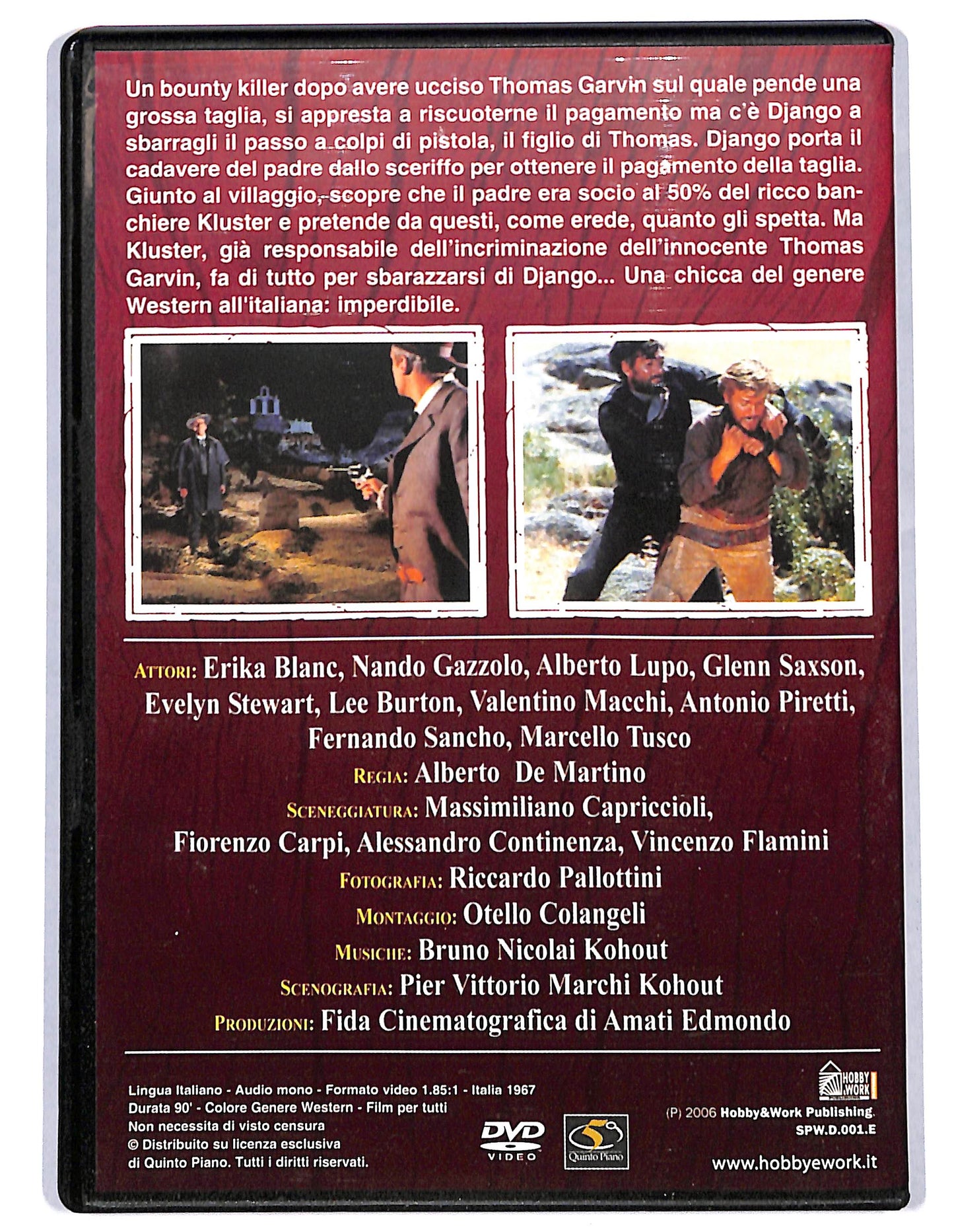EBOND Django spara per primo EDITORIALE DVD D738634