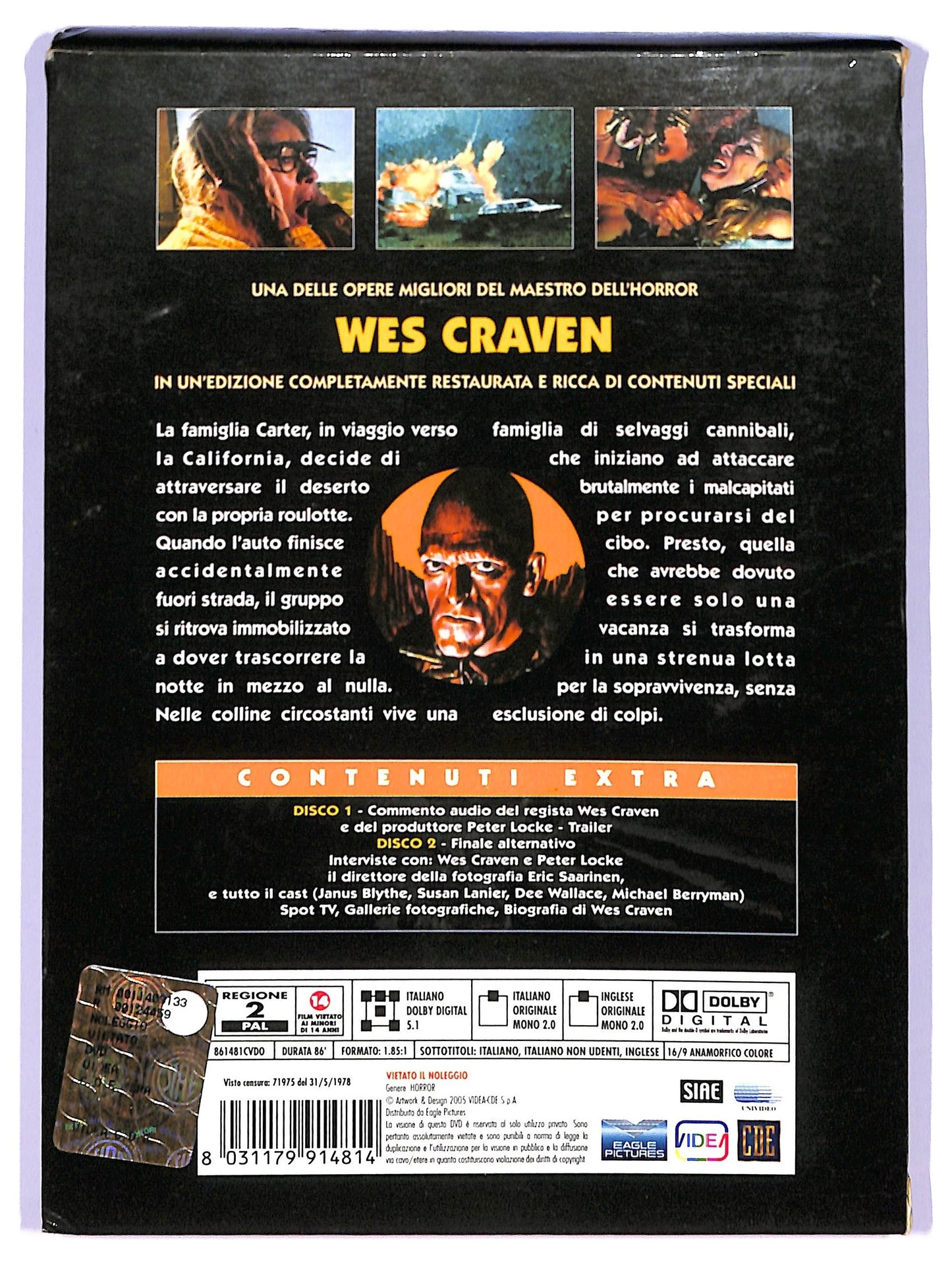 EBOND Le colline hanno gli occhi - 2 dischi DVD D738716