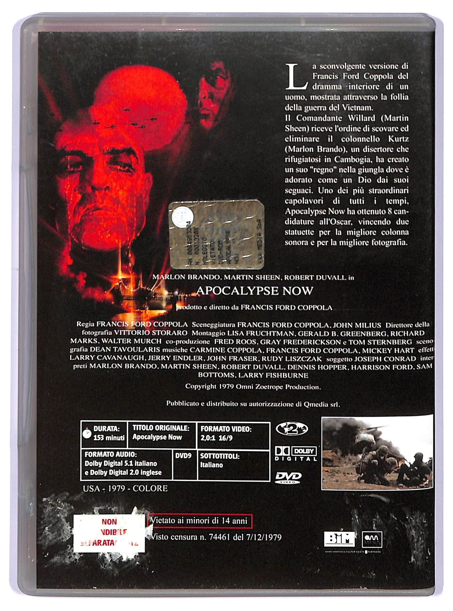 EBOND Apocalypse Now EDITORIALE DVD D738756