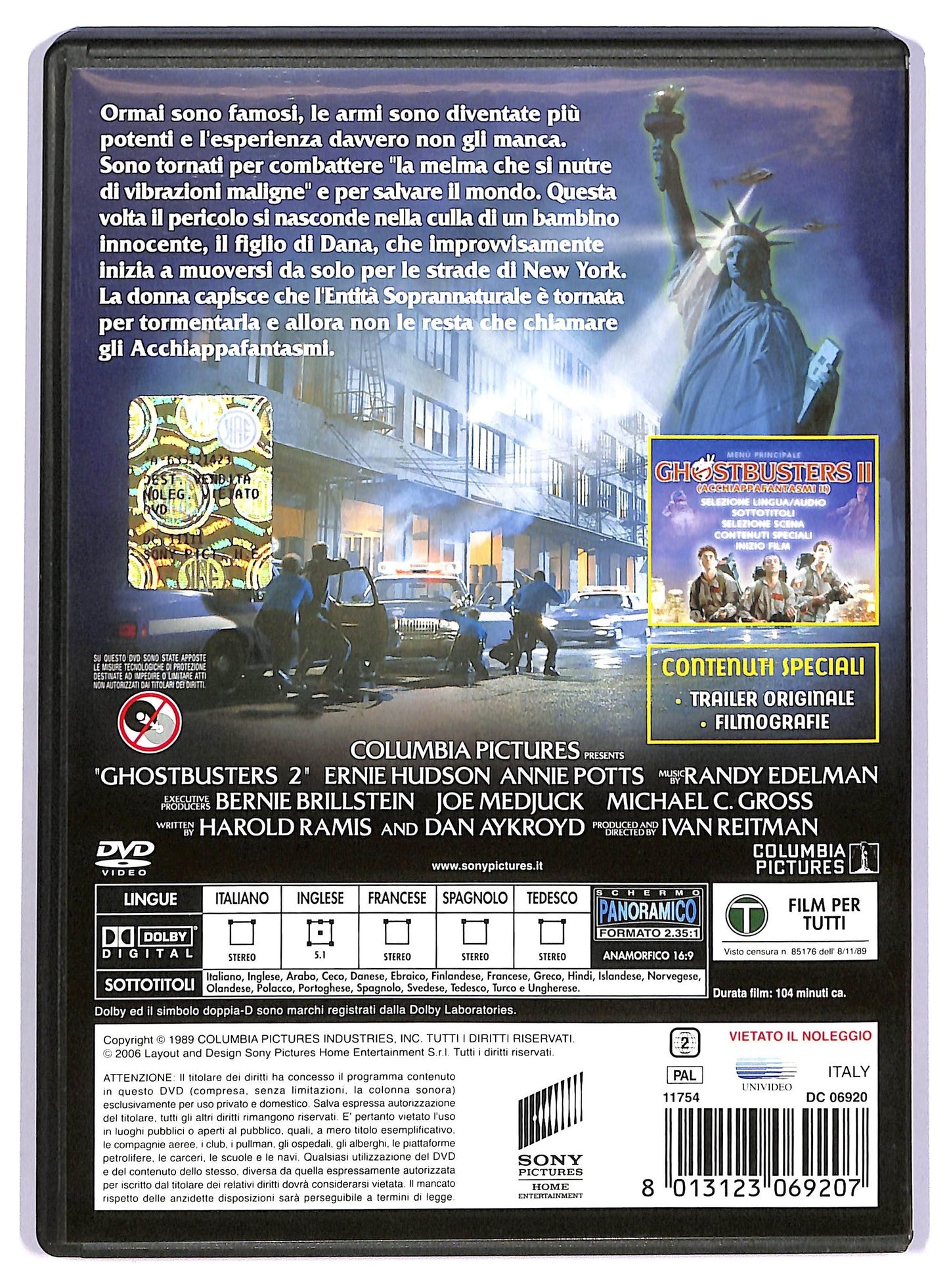 EBOND Ghostbusters II DVD D738846