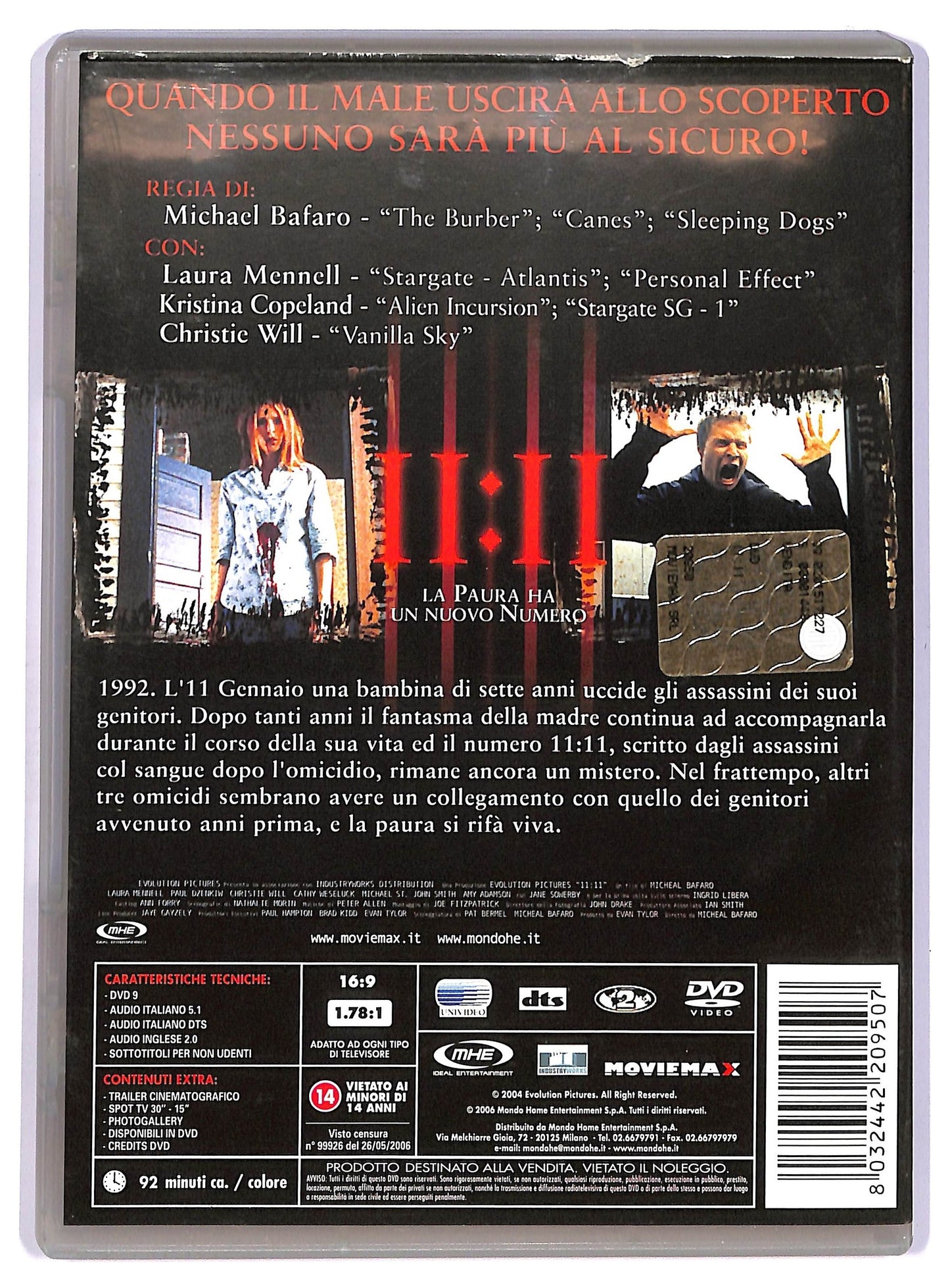 EBOND II:II La paura ha un nuovo numero DVD D738857