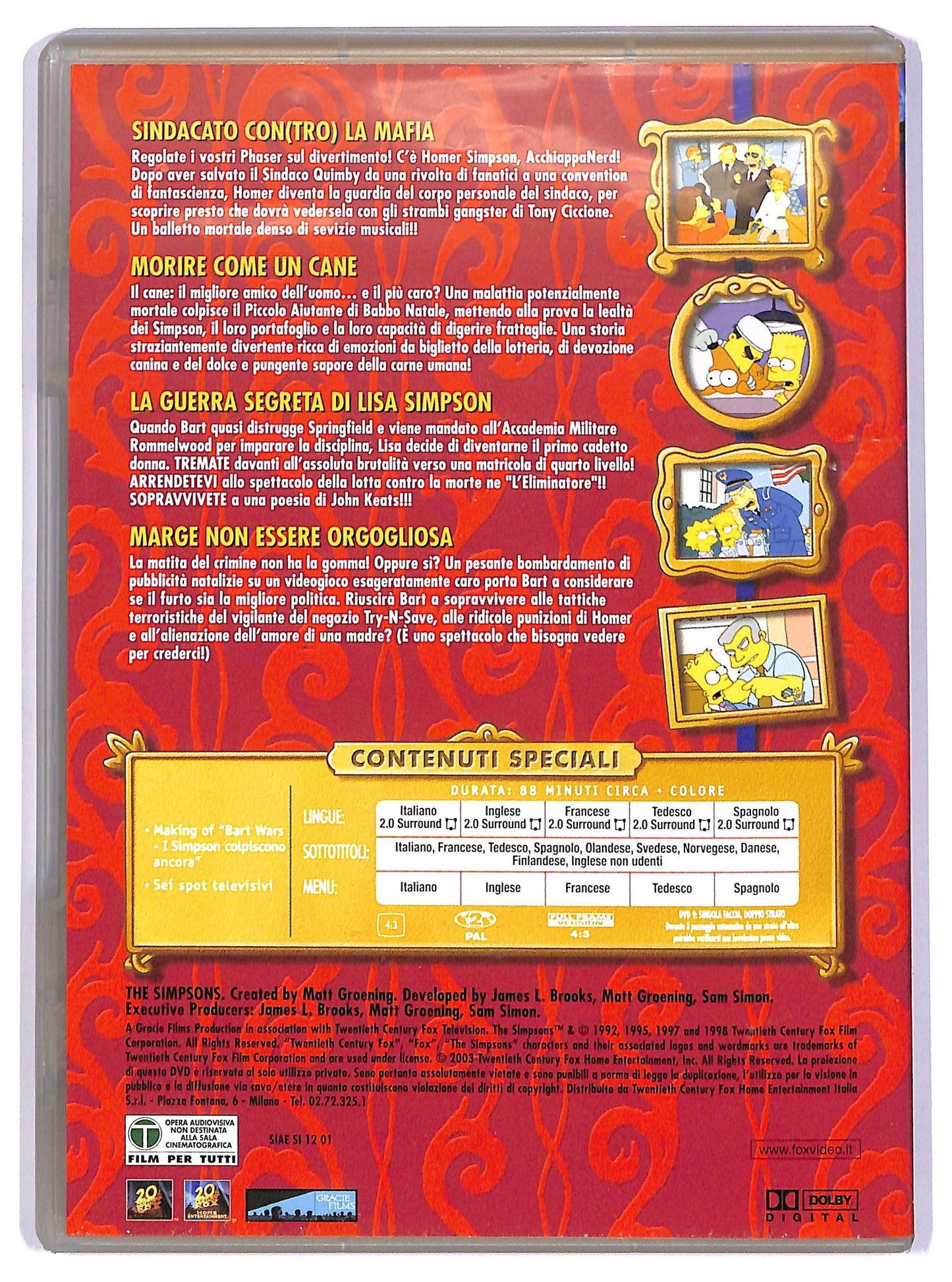 EBOND Bart Wars I Simpson Colpiscono Ancora DVD D738923