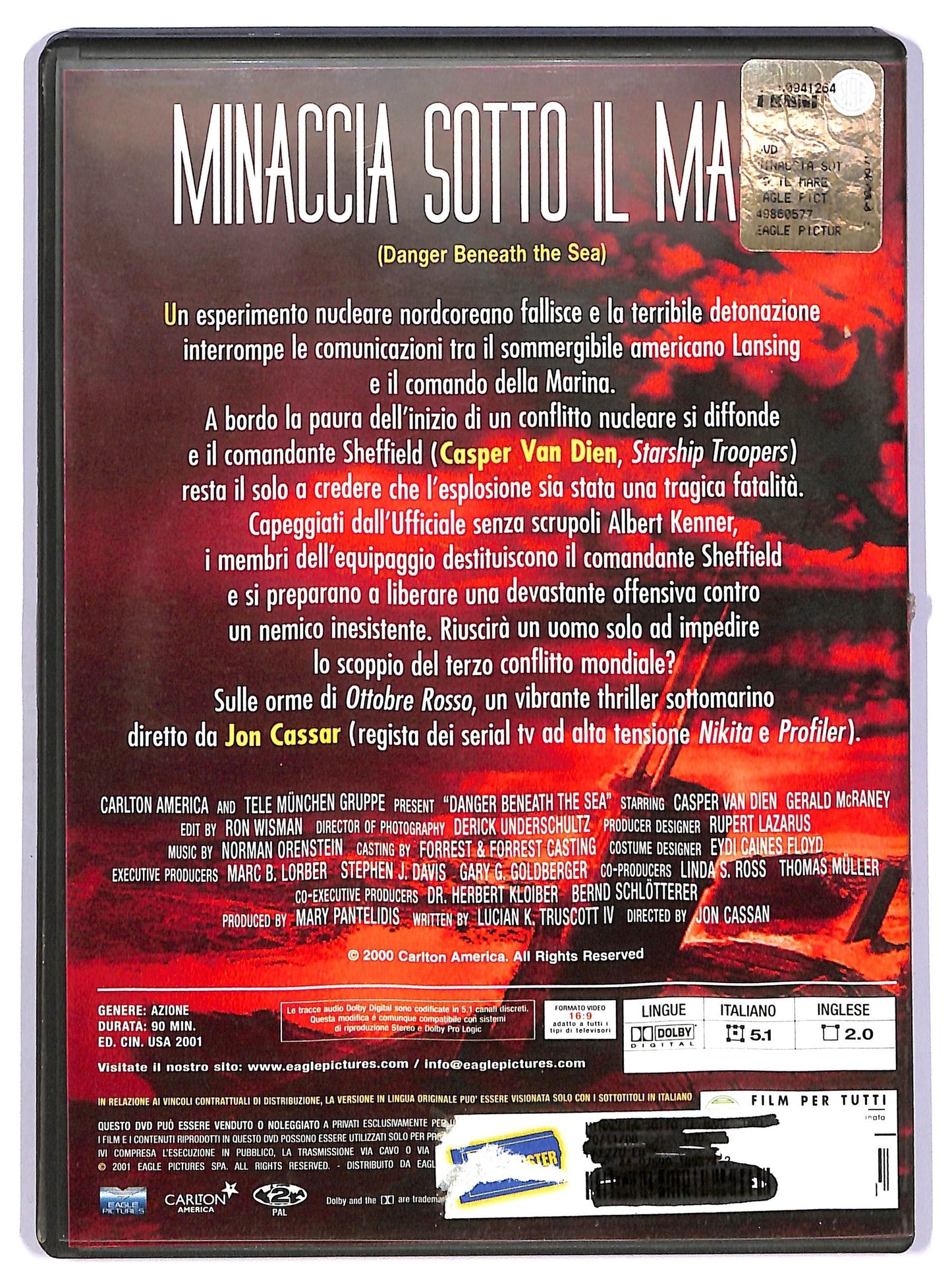 EBOND Minaccia sotto il mare DVD D738933