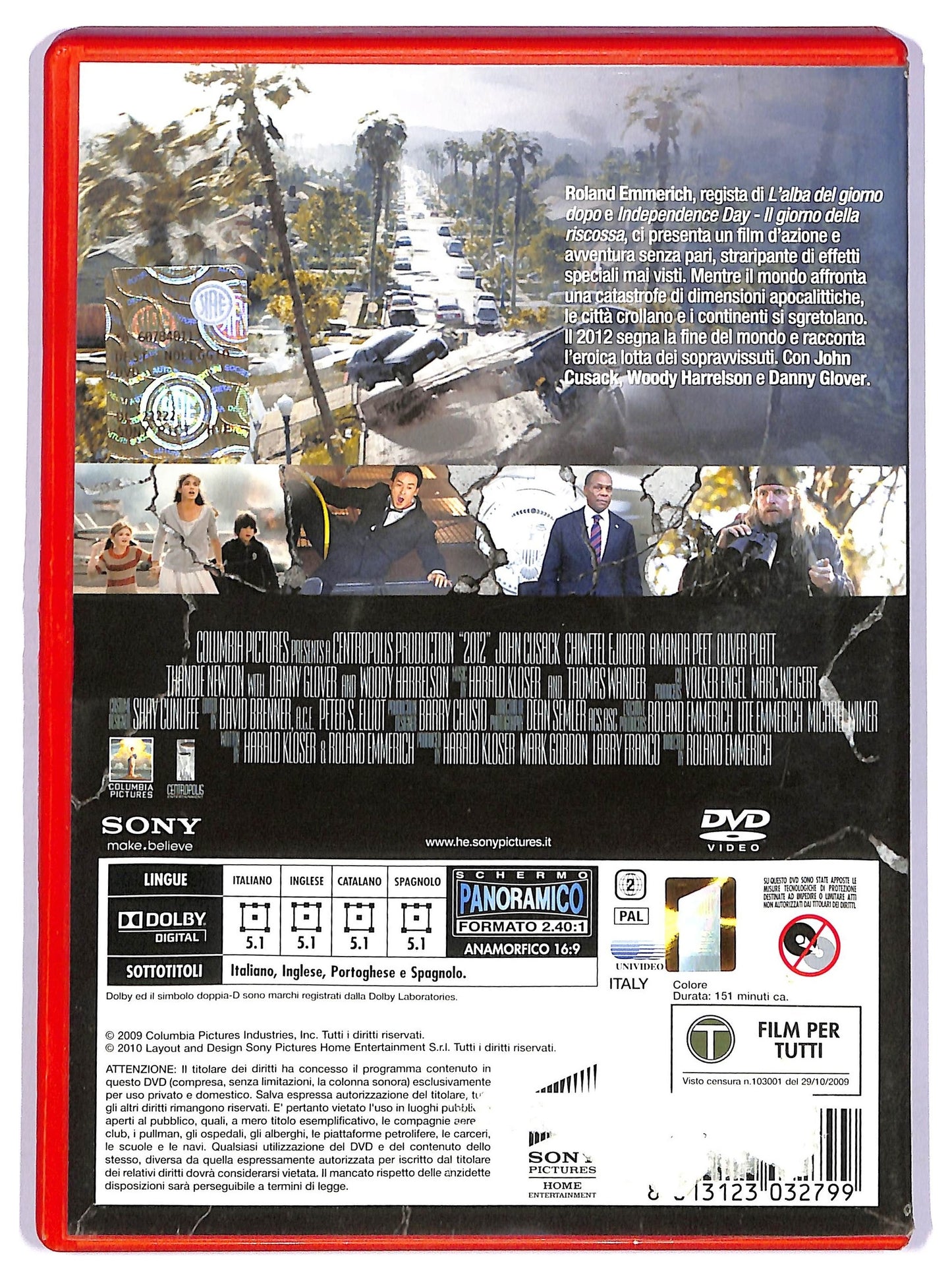 EBOND 2012 NOLEGGIO DVD D738947