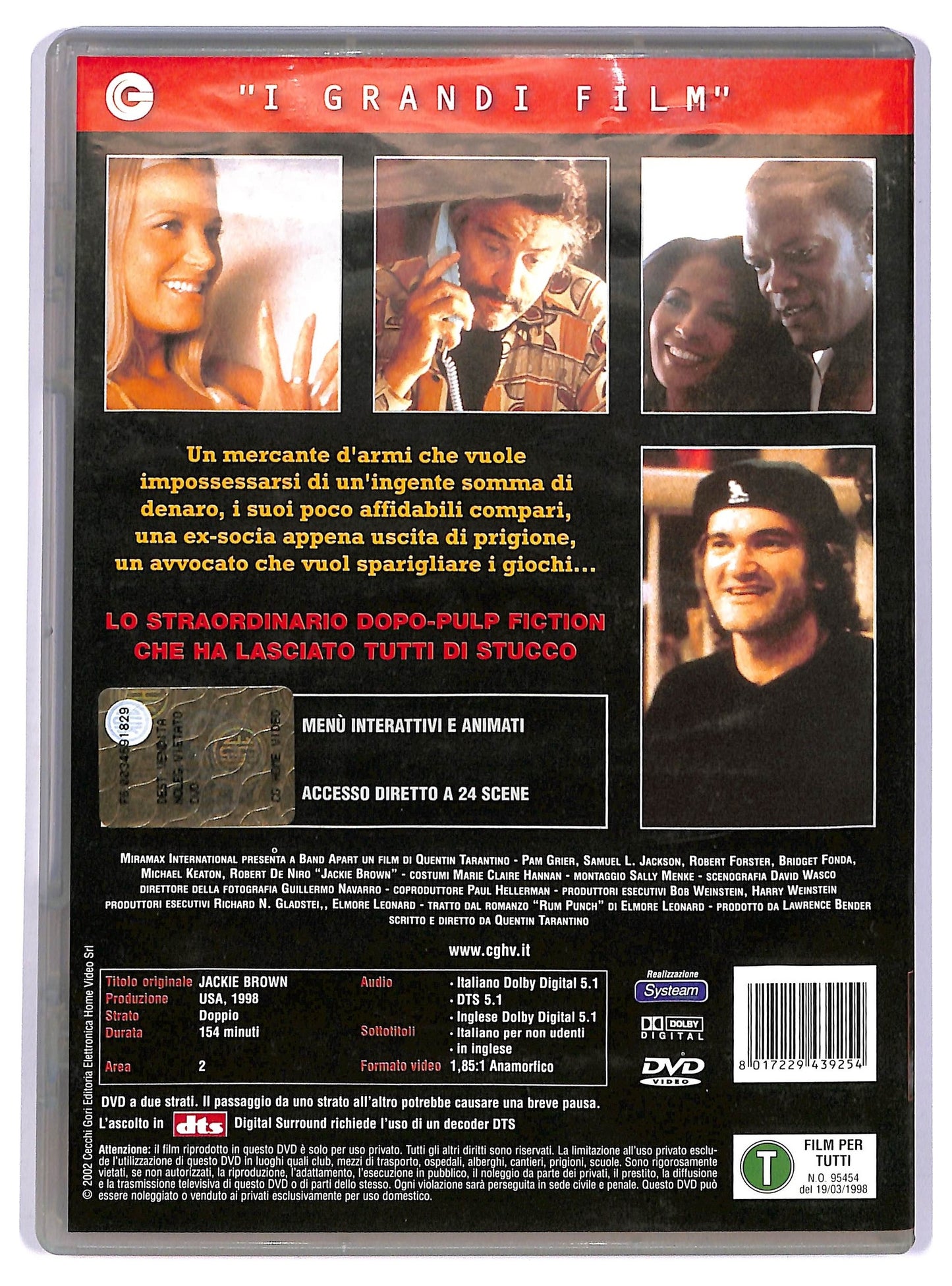 EBOND Jackie Brown DVD D738964
