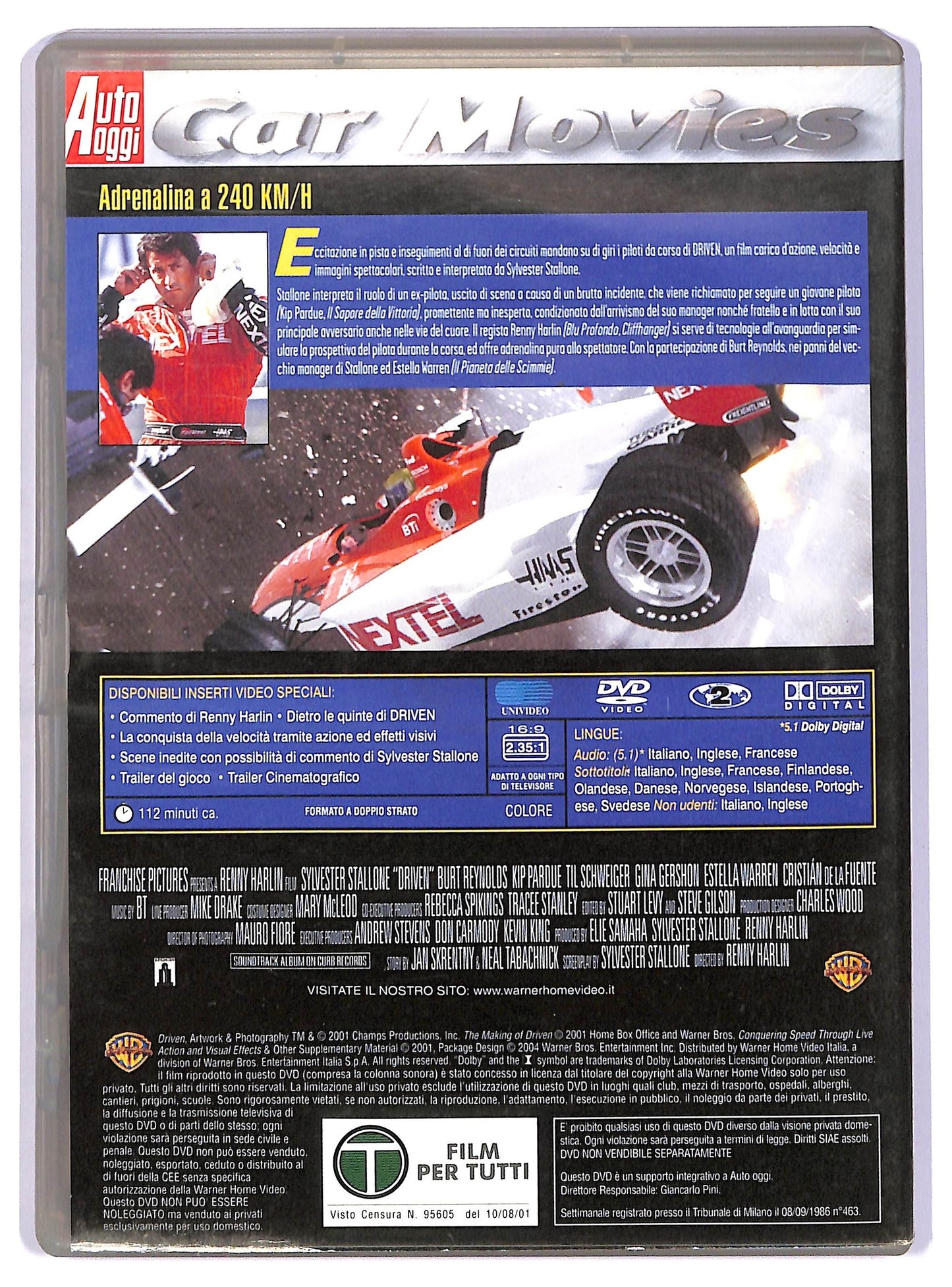 EBOND Driven EDITORIALE DVD D739021