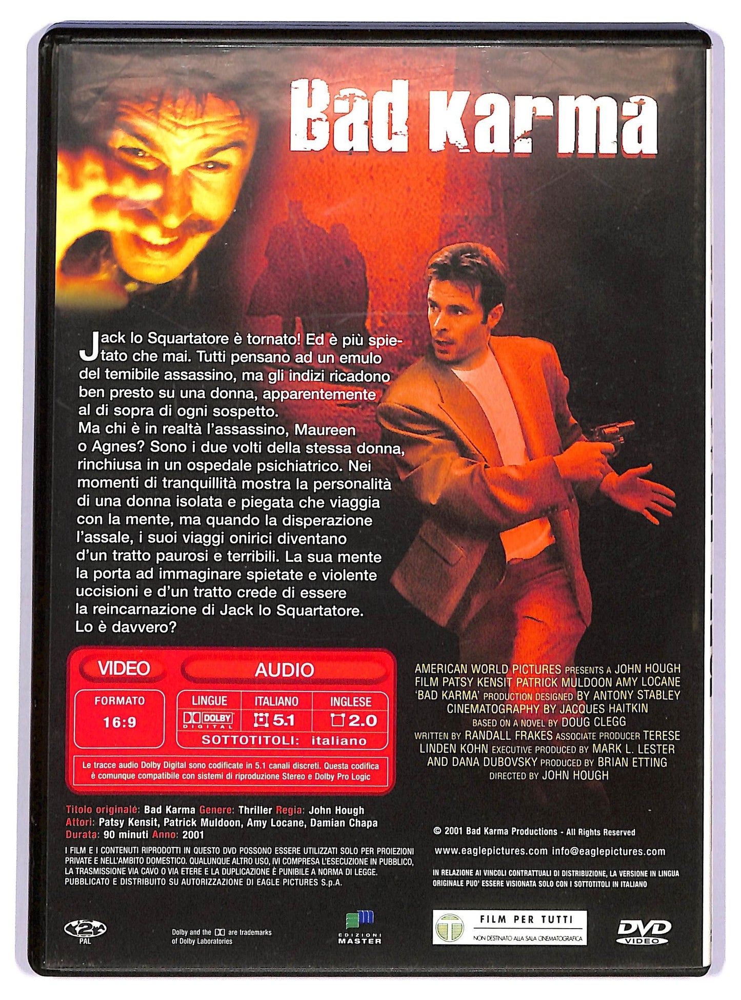 EBOND Bad Karma EDITORIALE DVD D739230