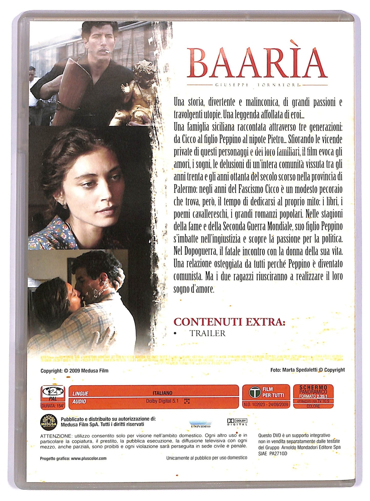 EBOND Baaria - EDITORIALE DVD D739249