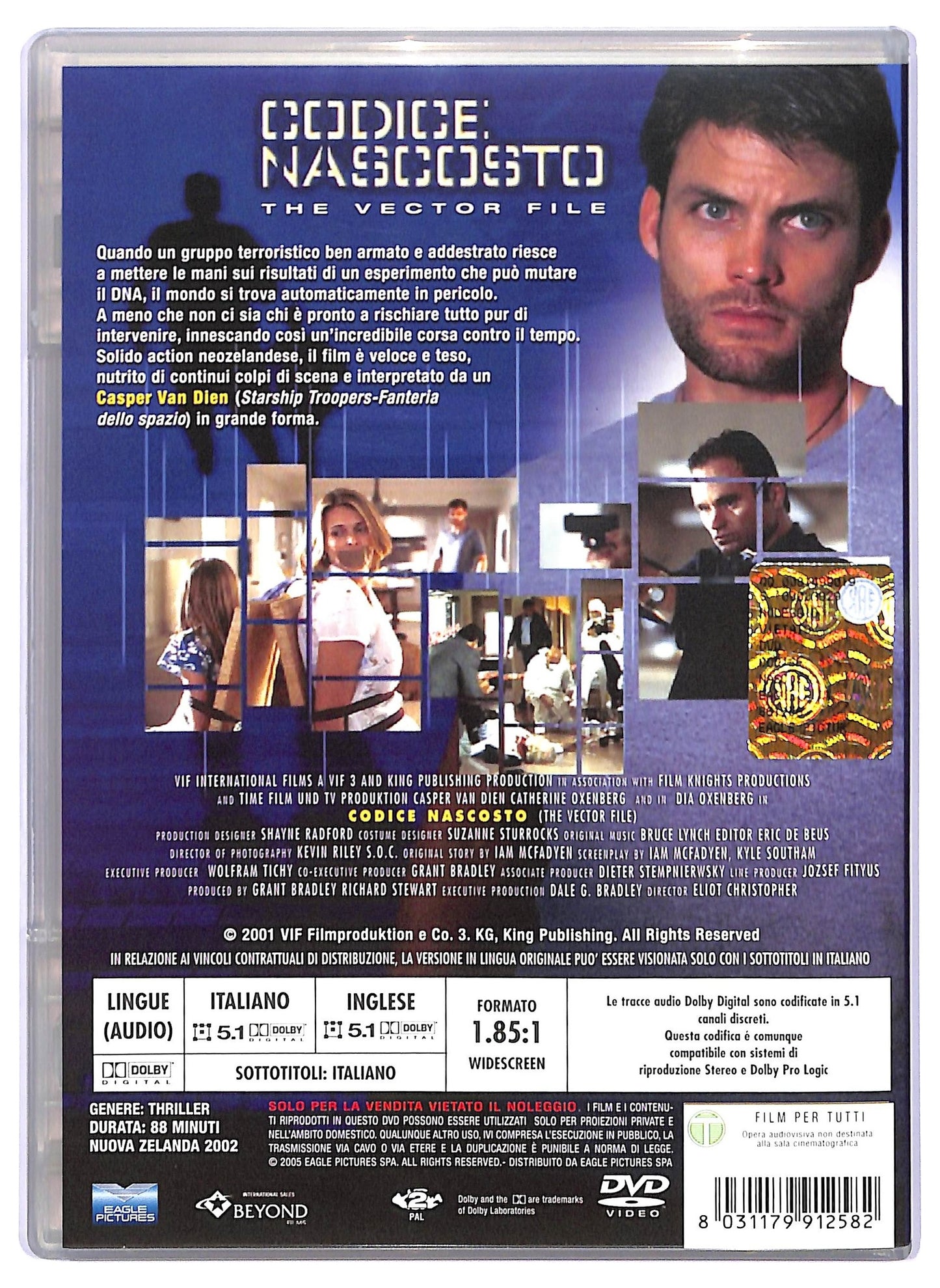 EBOND Codice nascosto DVD D739720