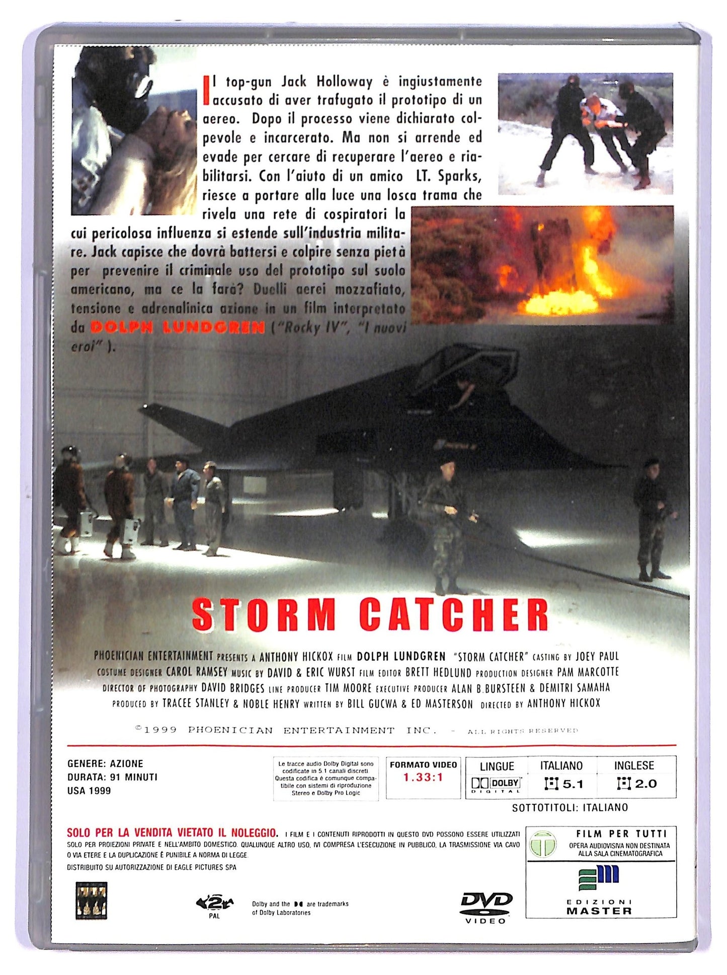 EBOND Storm Catcher EDITORIALE DVD D739824