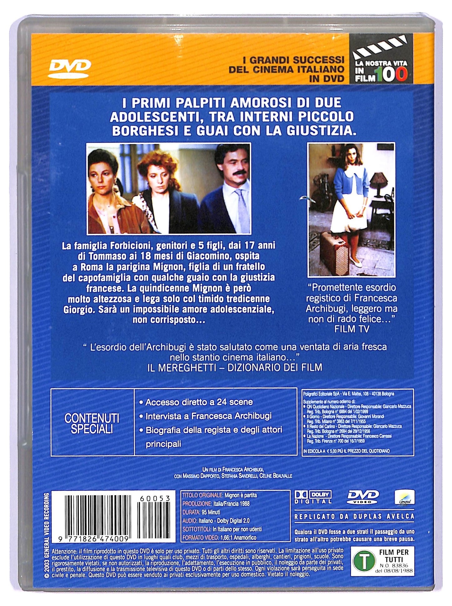 EBOND Mignon e partita vol.5 EDITORIALE DVD D739850