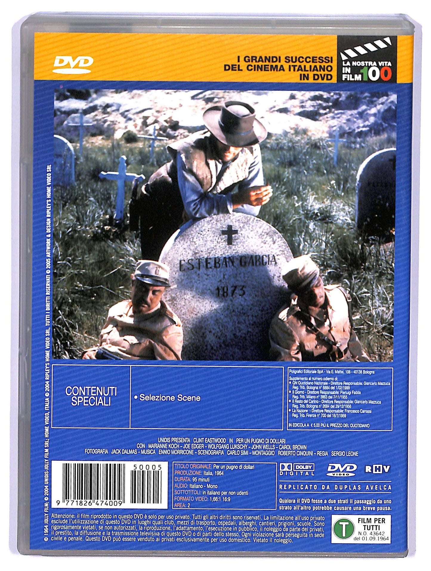 EBOND Per un pugno di dollari EDITORIALE DVD D739862
