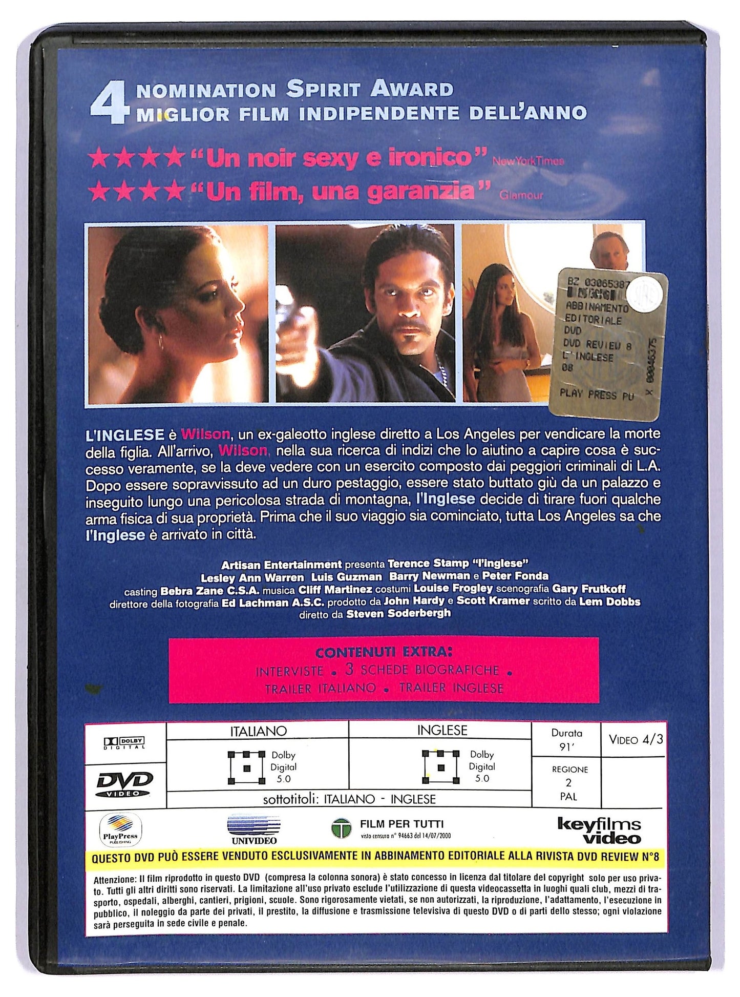 EBOND L'inglese - The Limey DVD Editoriale D739908