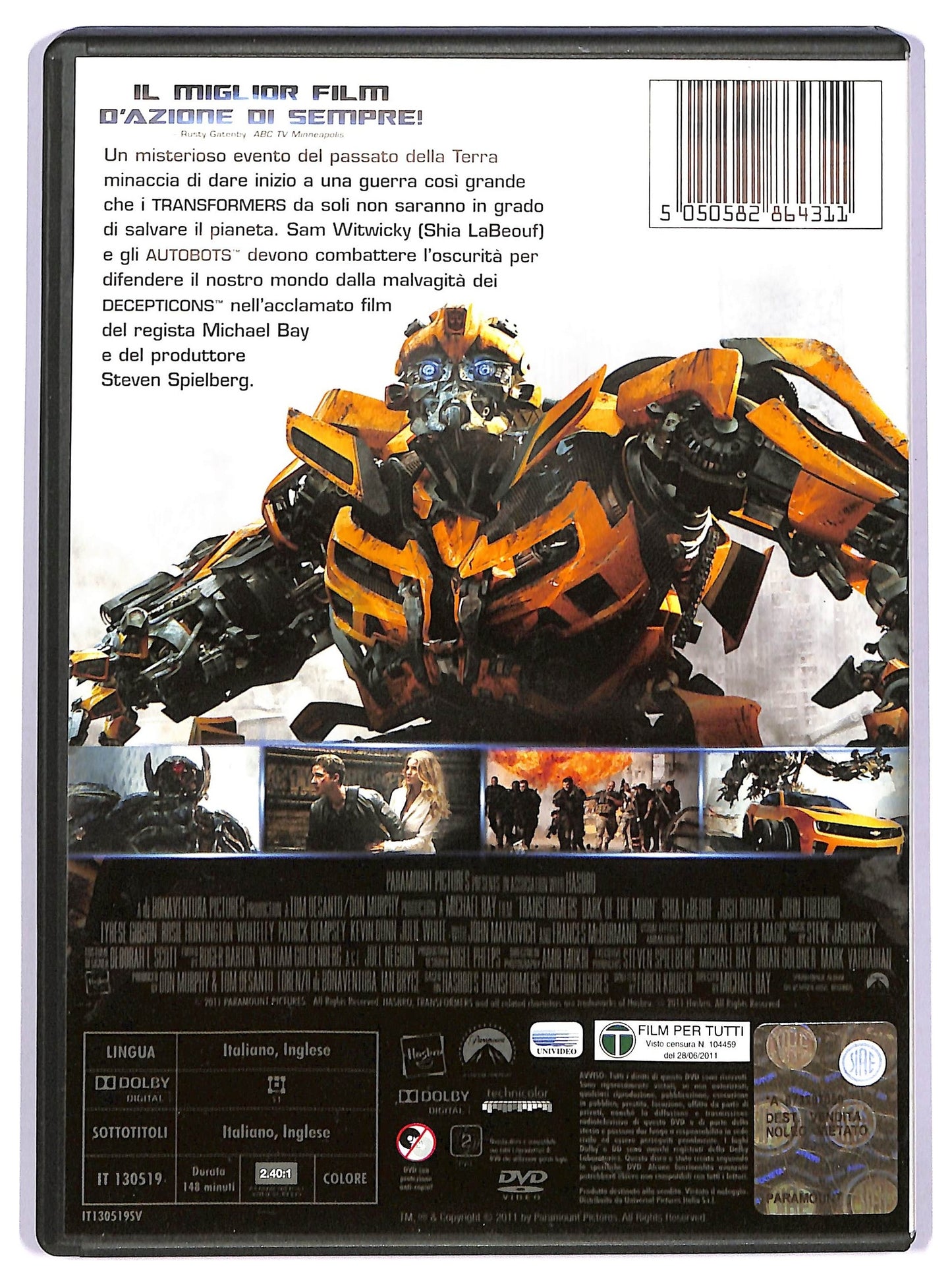 EBOND Transformers 3 DVD D739930
