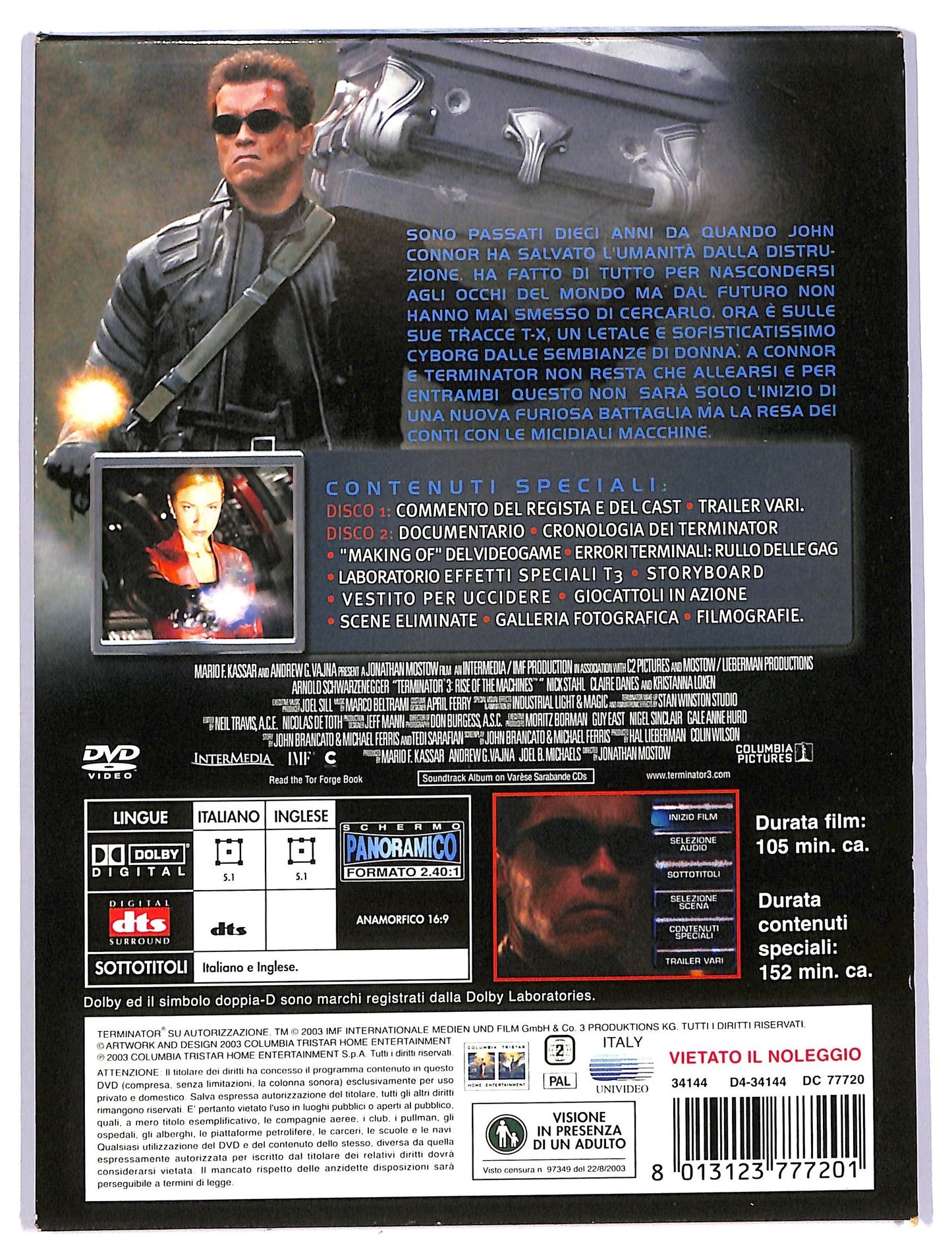 EBOND terminator 3 - le macchine ribelli DVD D739936
