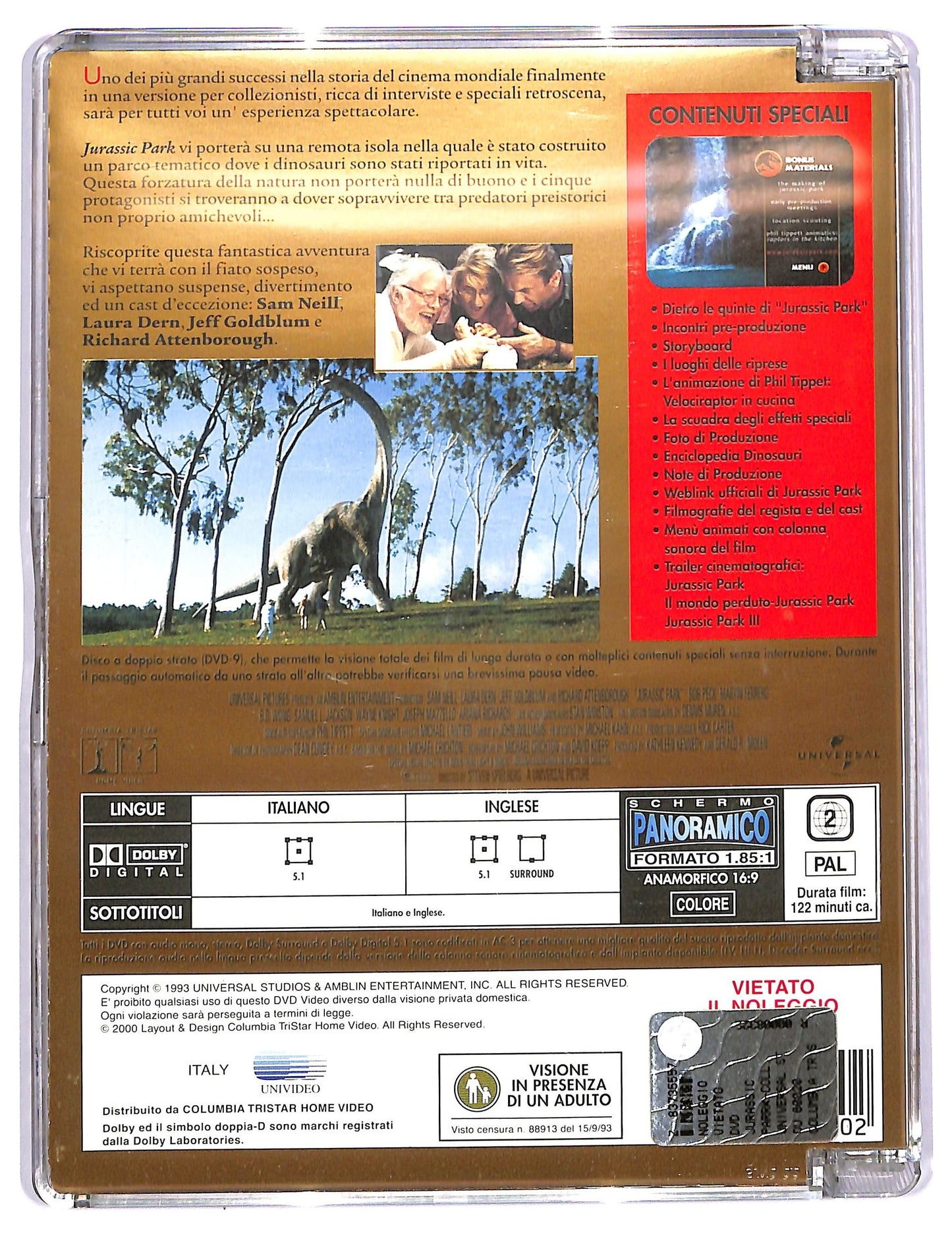 EBOND Jurassic Park SJB DVD D739937