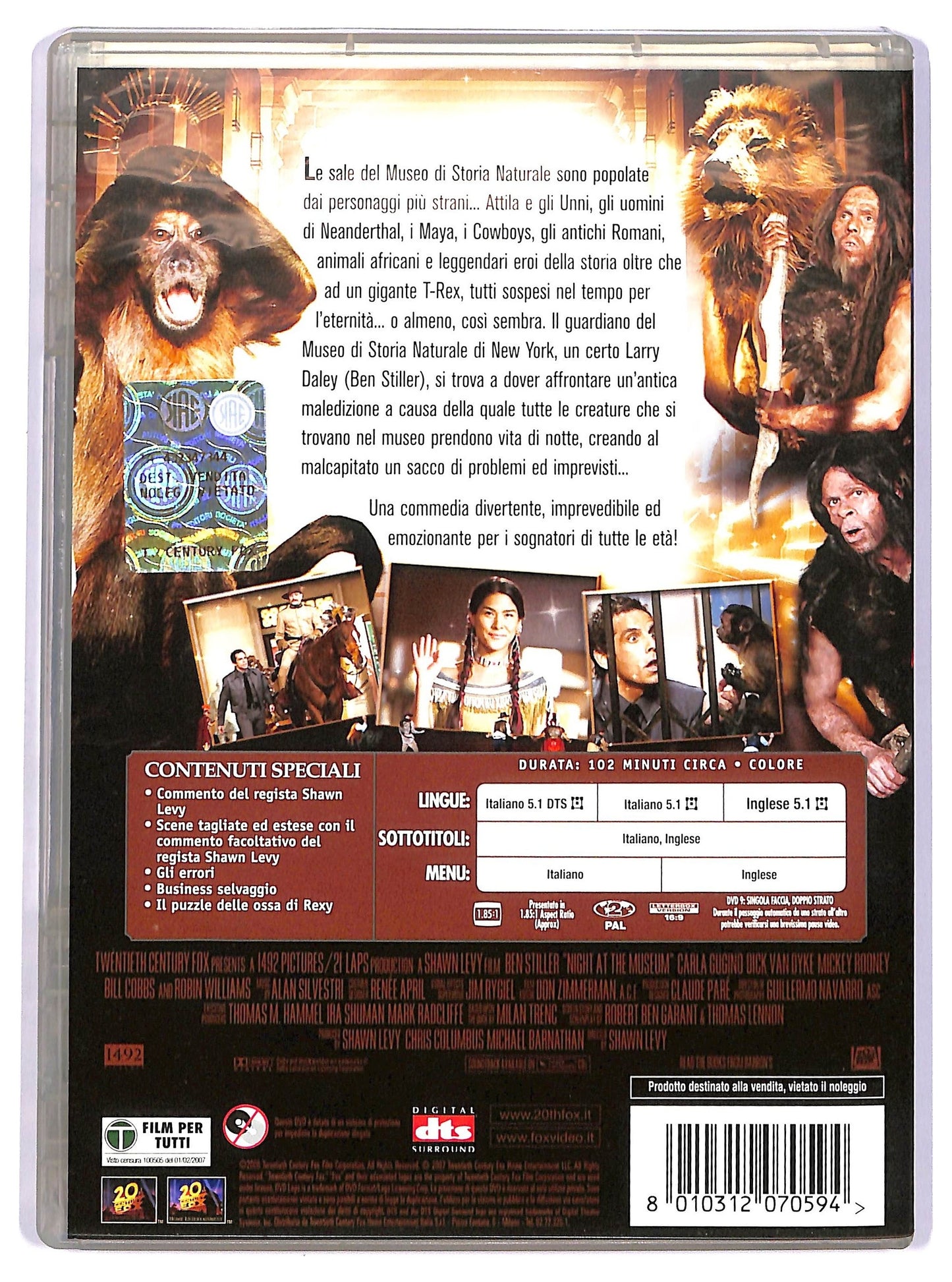 EBOND Una notte al museo Lenticular DVD D739969