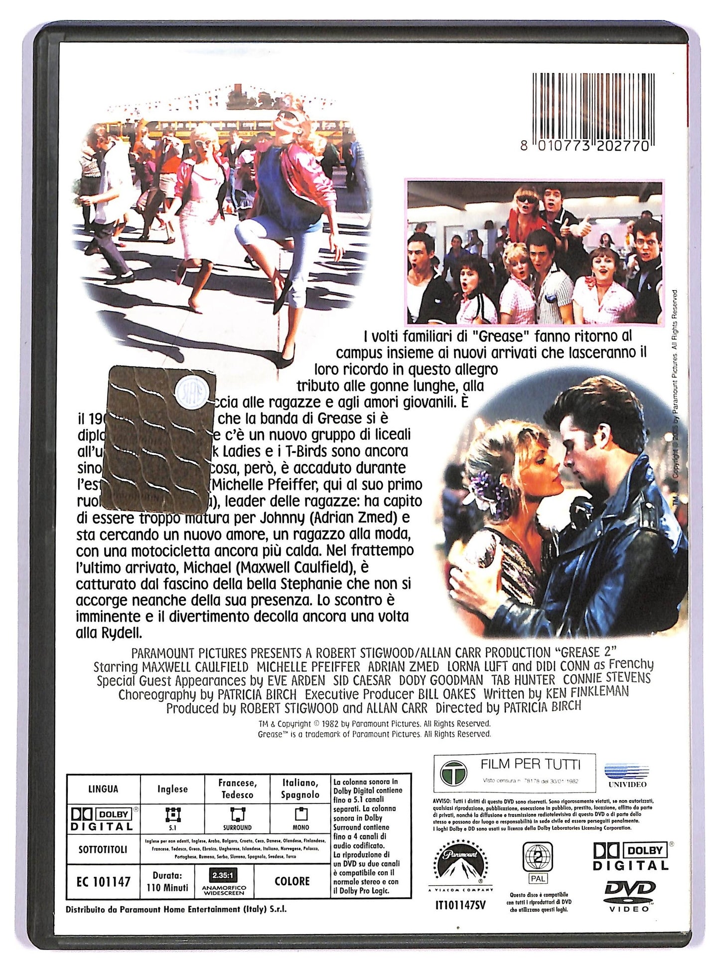 EBOND Grease 2 DVD D740001