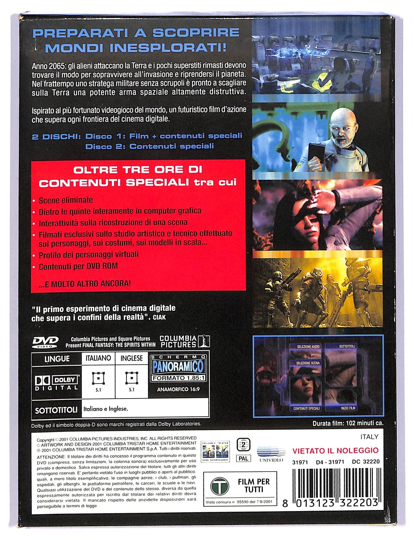 EBOND Final fantasy DIGIPACK DVD D740017