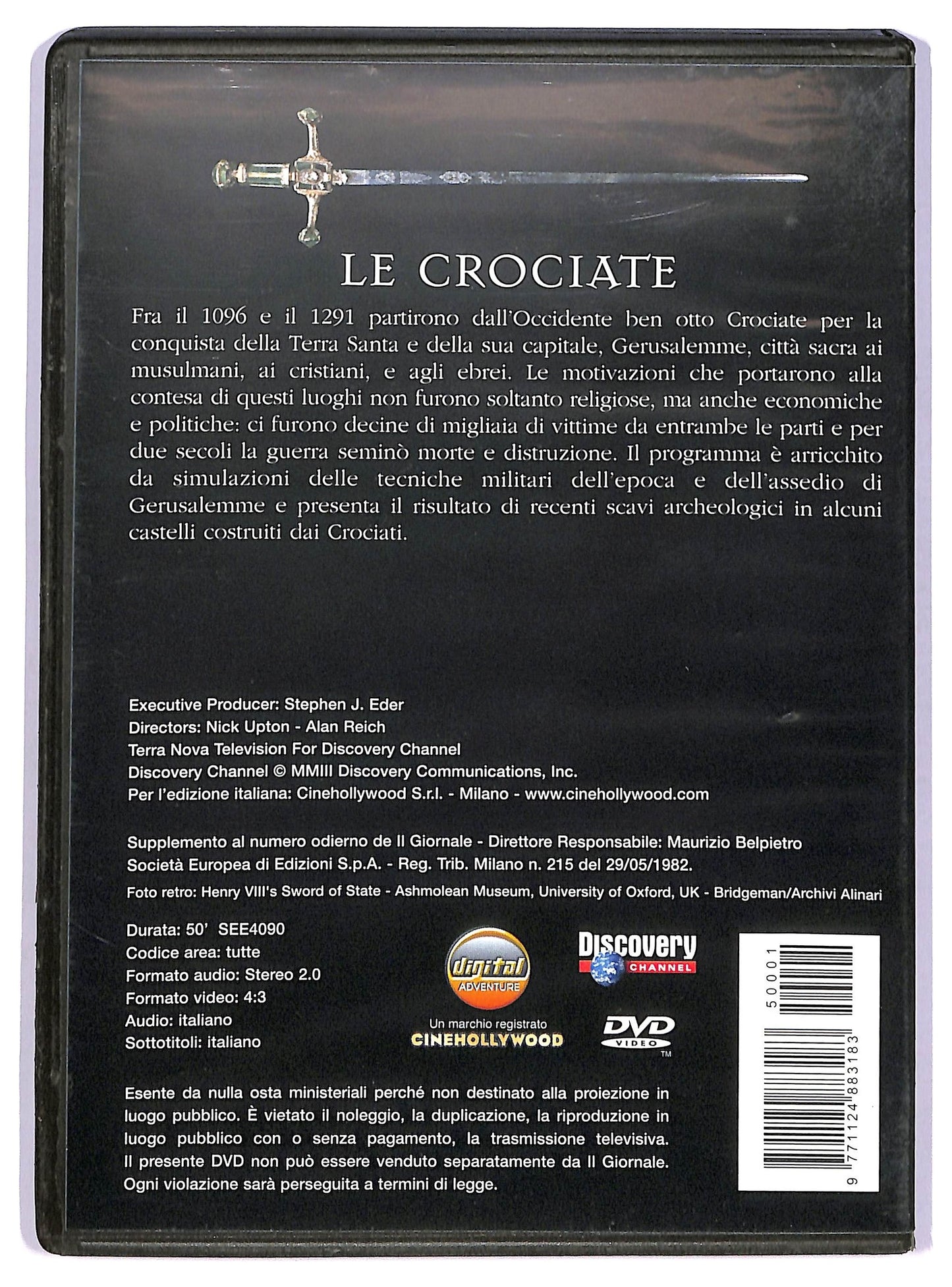 EBOND Le Crociate DVD Editoriale D740247