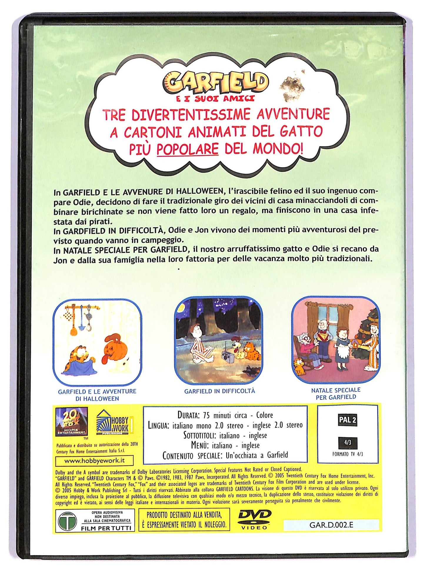 EBOND Garfield e i suoi amici DVD D740304