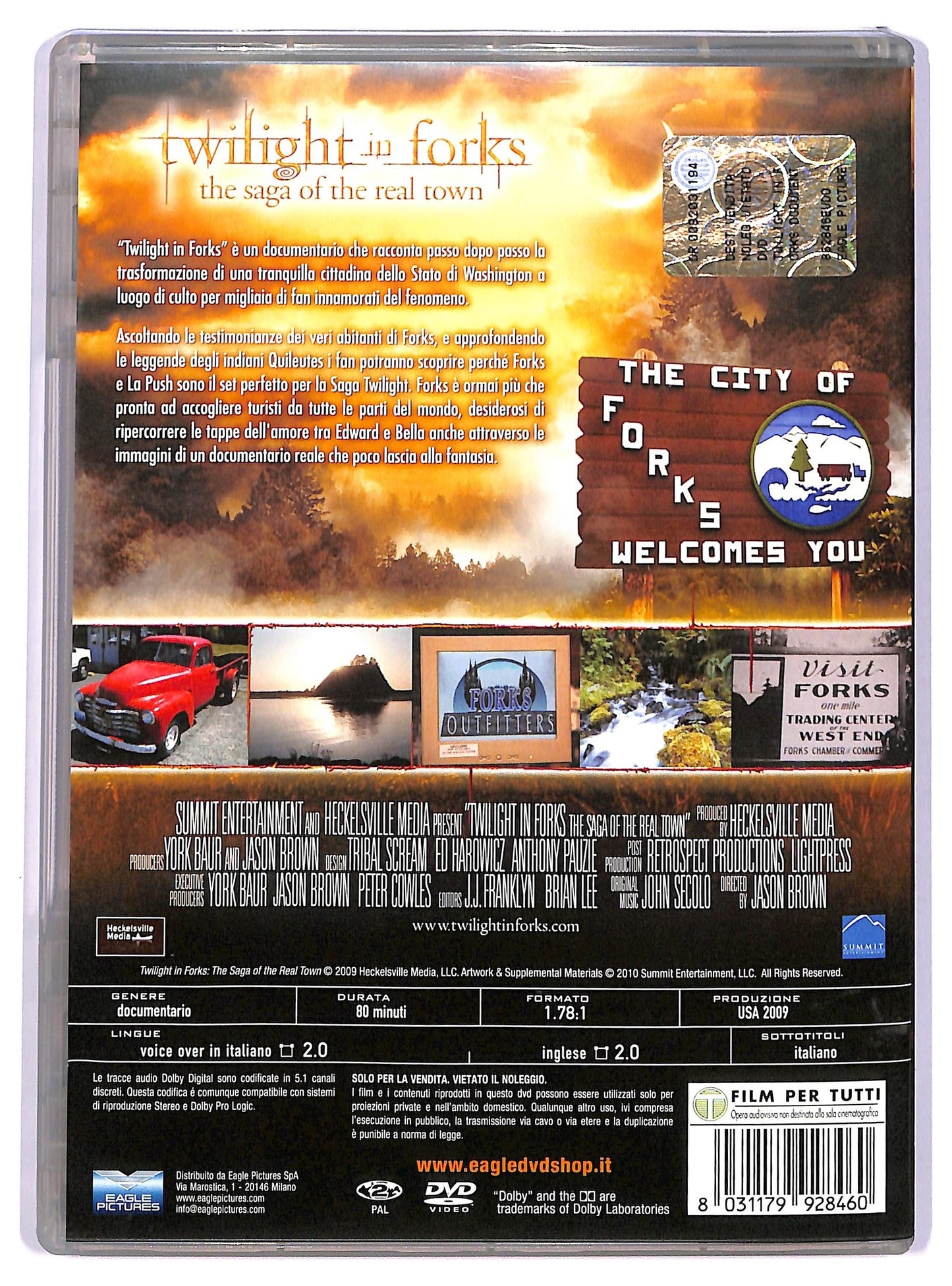 EBOND Twilight In Forks DVD D740338