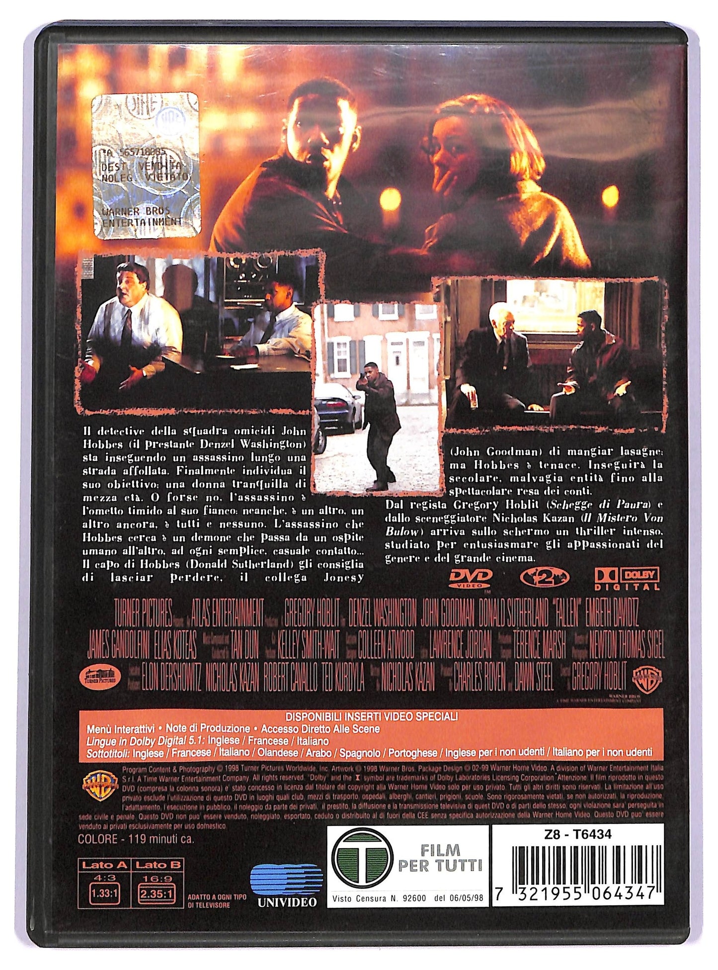 EBOND Il Tocco Del Male SNAPPER DVD D740348