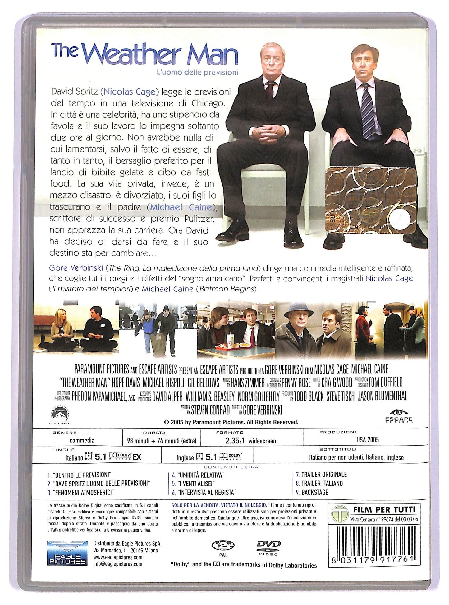 EBOND the weather man DVD D740351