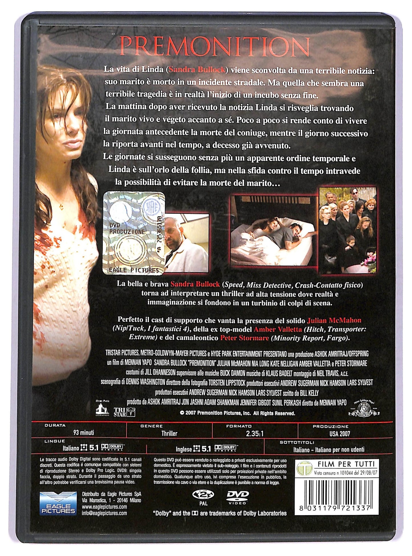EBOND Premonition DVD D740405