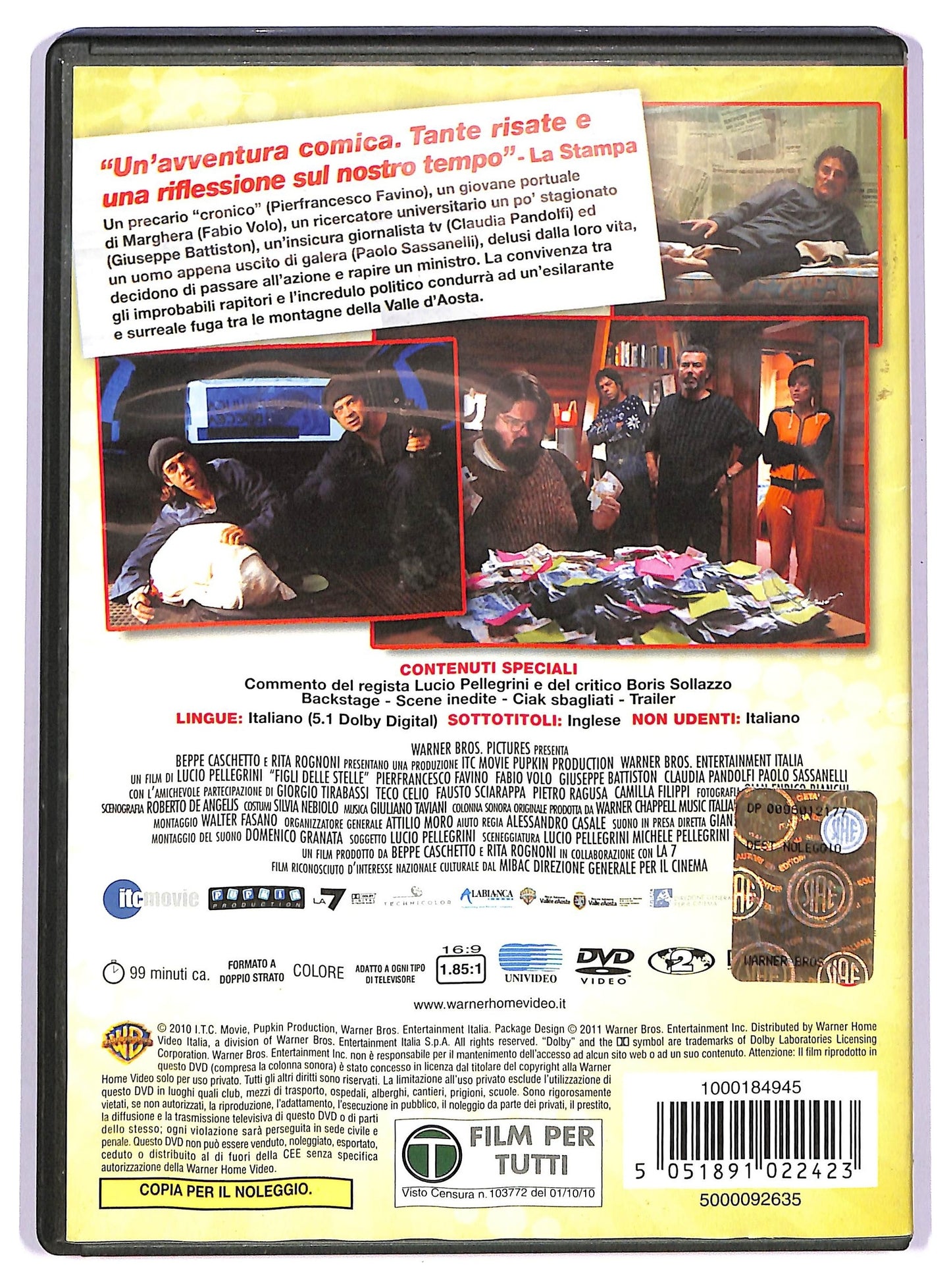 EBOND Figli delle stelle Noleggio NOLEGGIO DVD D740417