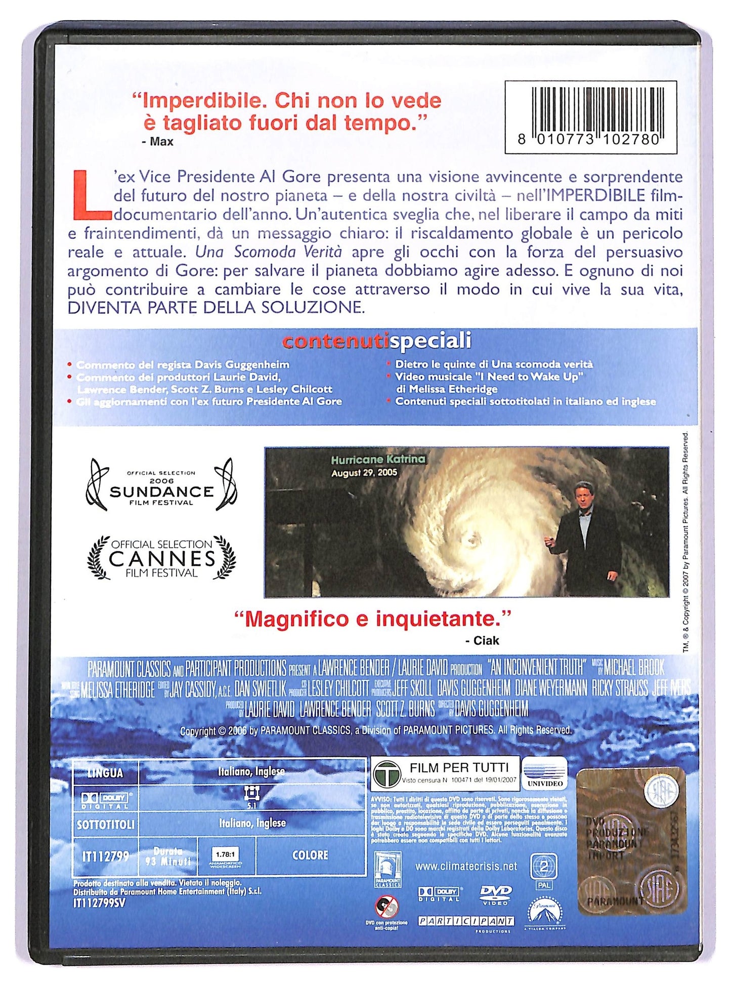 EBOND Una scomoda verita DVD D740436