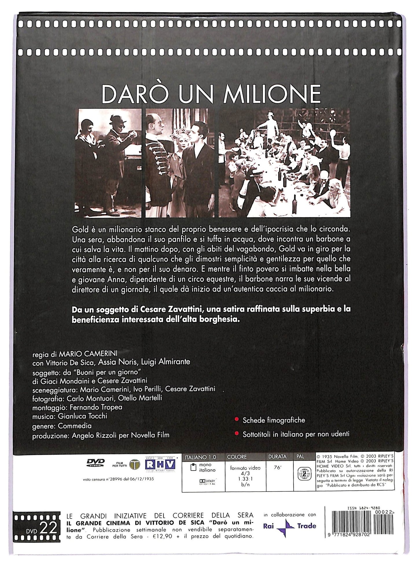 EBOND Daro un milione DVD EDITORIALE D740454