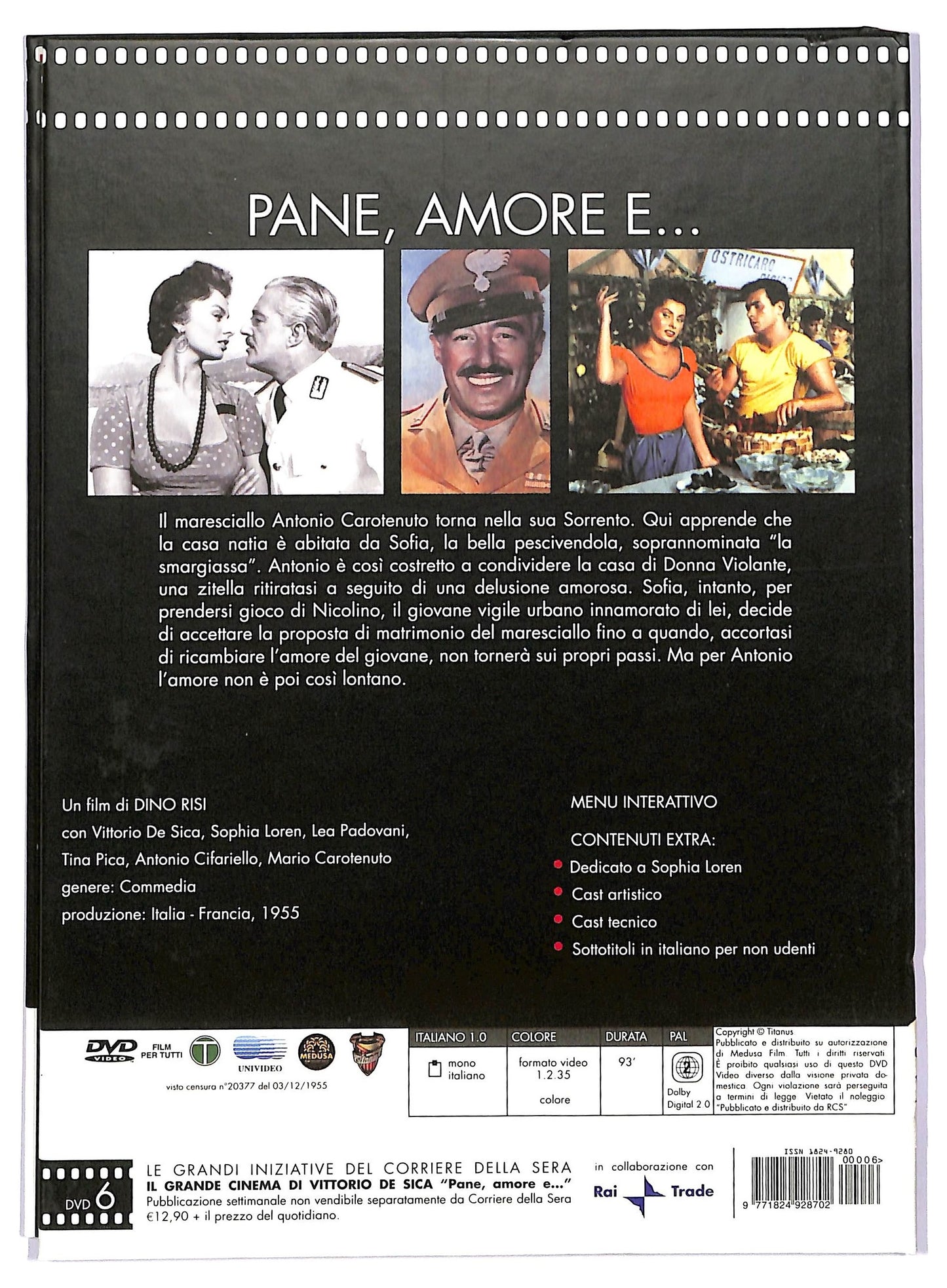 EBOND Pane amore e... EDITORIALE DVD D740510
