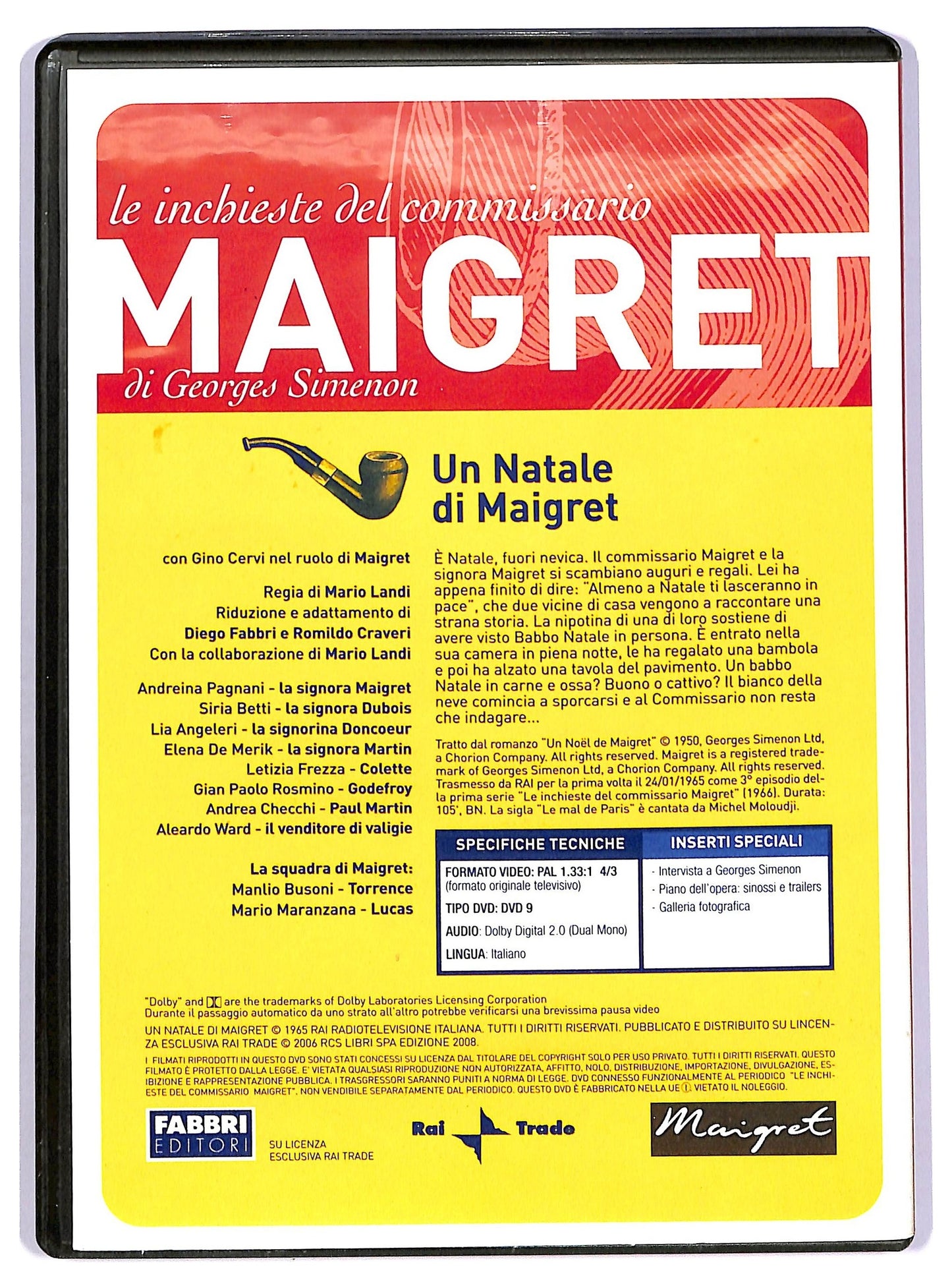 EBOND Un Natale di Maigret EDITORIALE DVD D740532