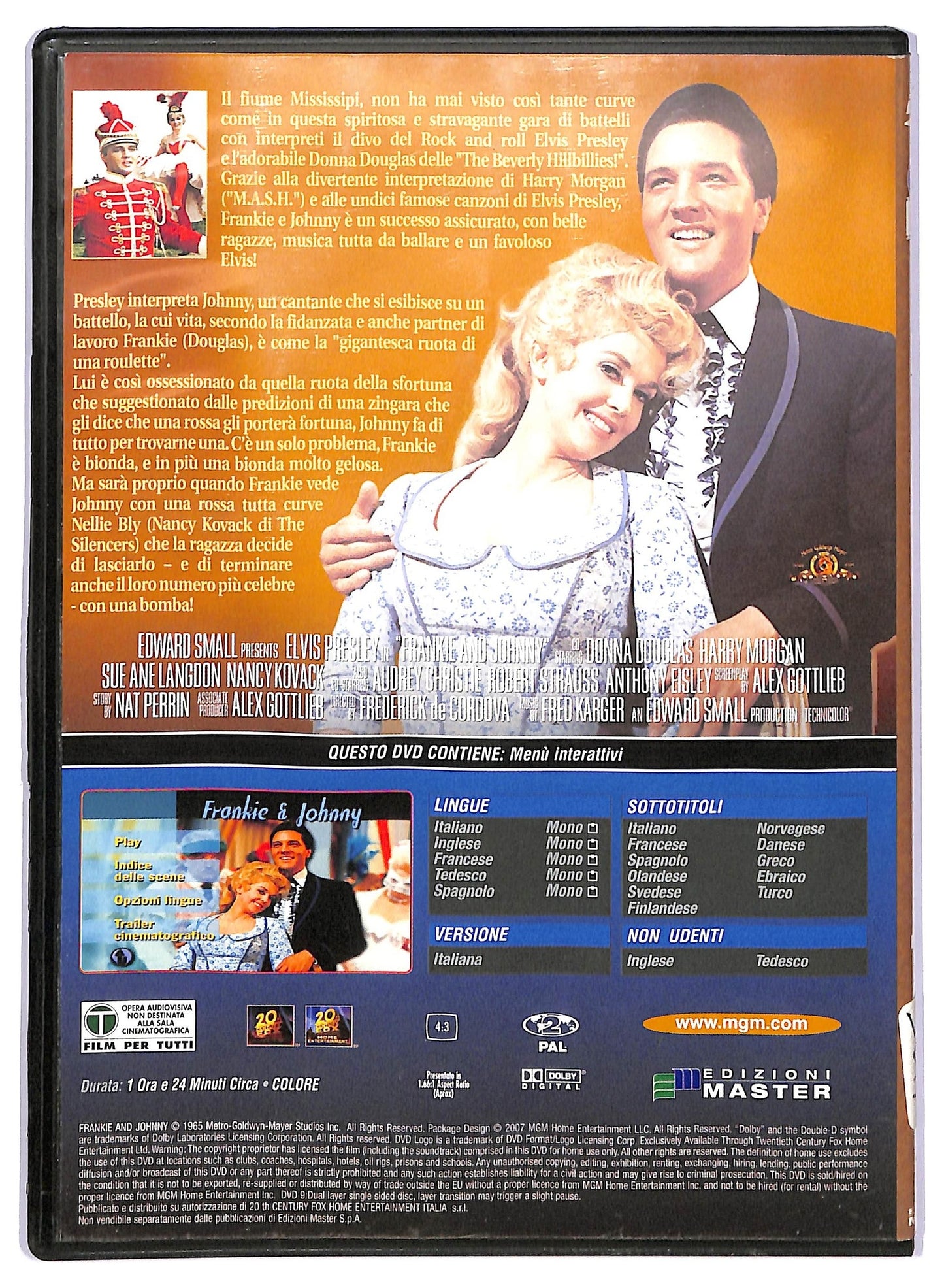 EBOND Frankie e Johnny EDITORIALE DVD D740534