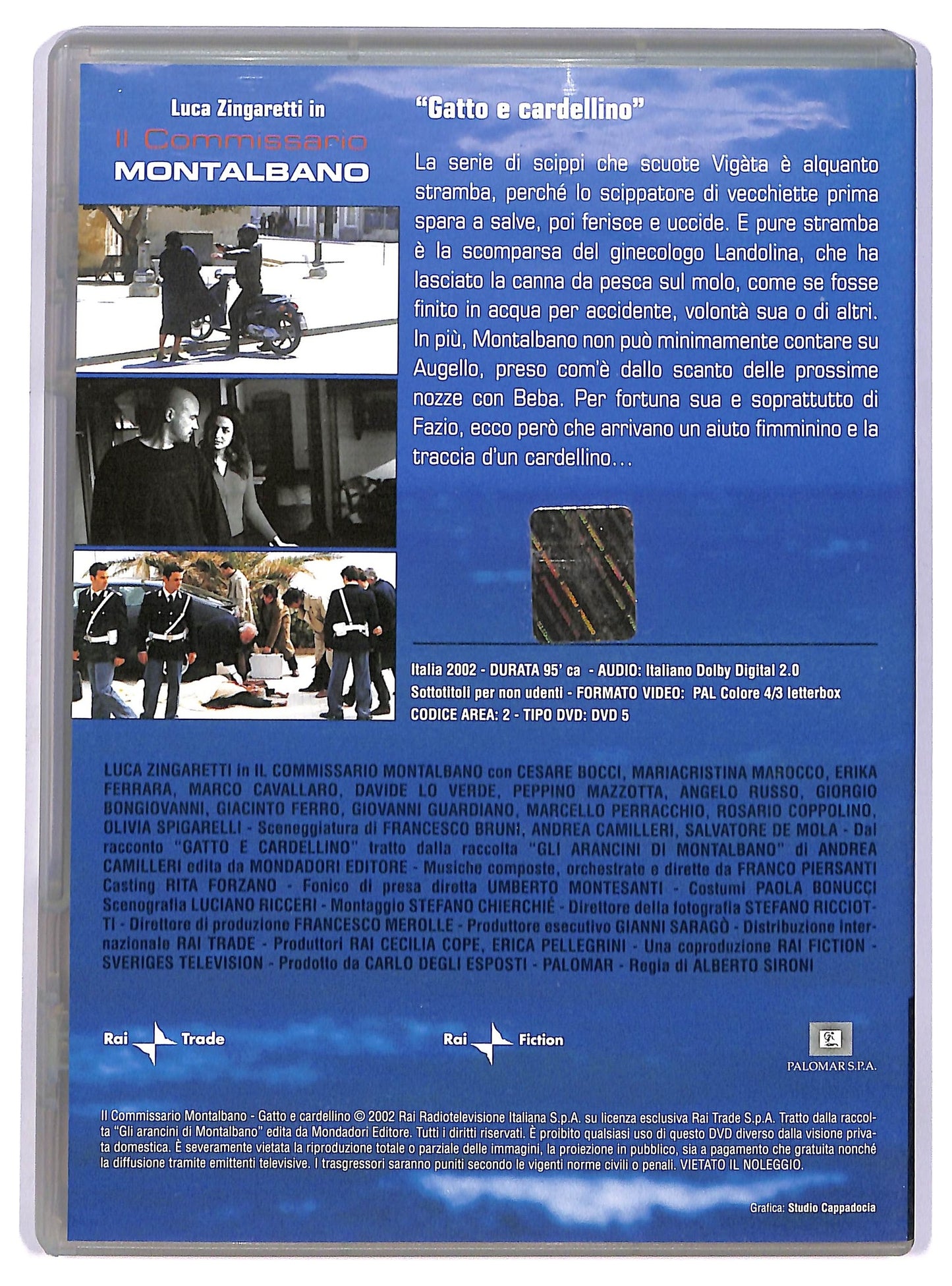 EBOND Il commissario Montalbano - Gatto e cardellino EDITORIALE DVD D740546