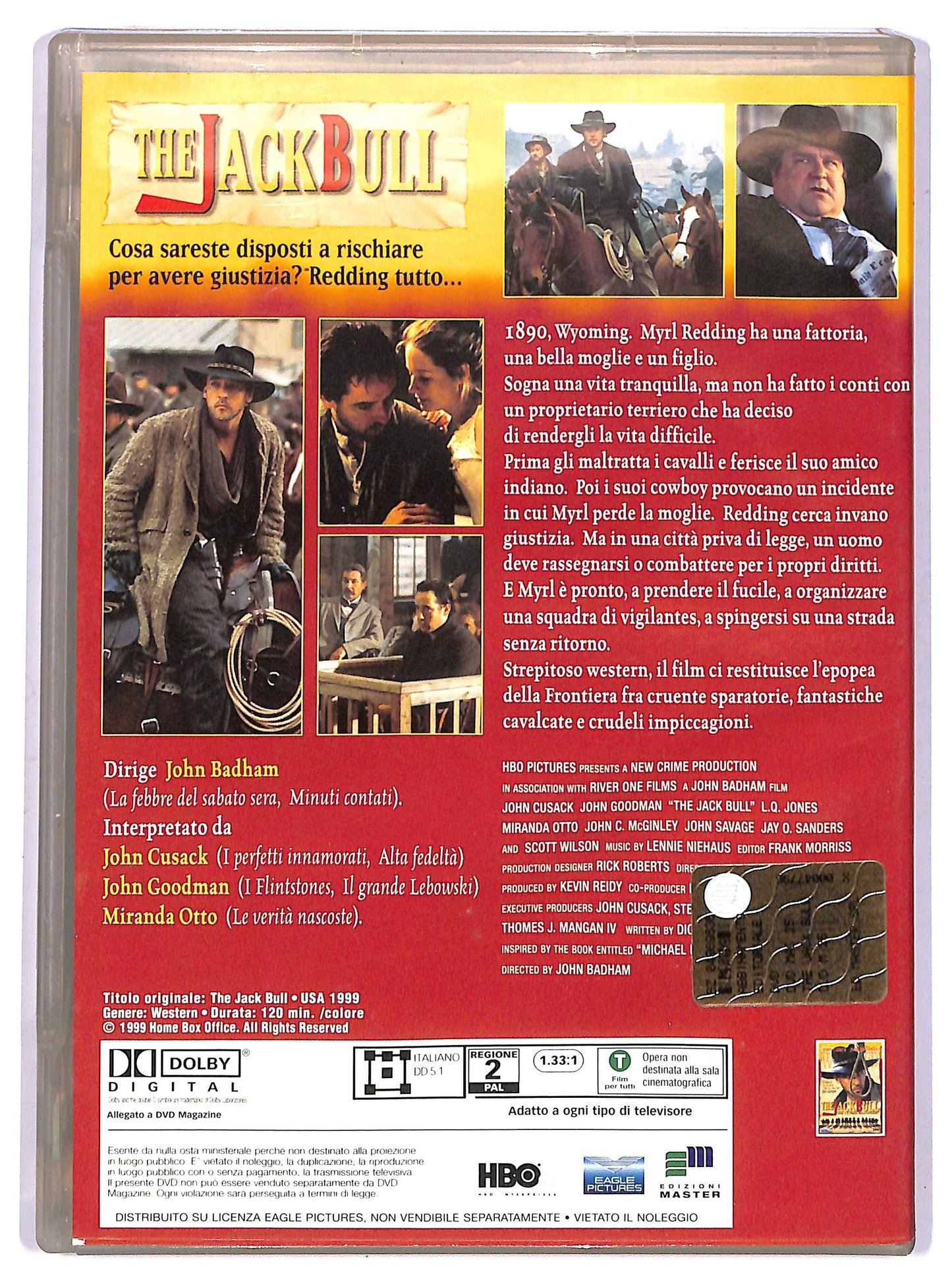 EBOND The Jack Bull EDITORIALE  DVD D740558