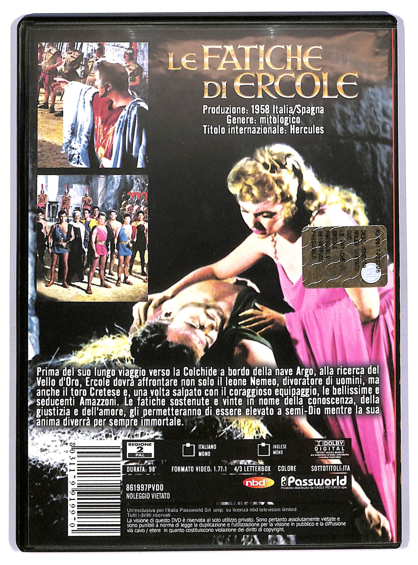 EBOND Le fatiche di Ercole DVD D740642